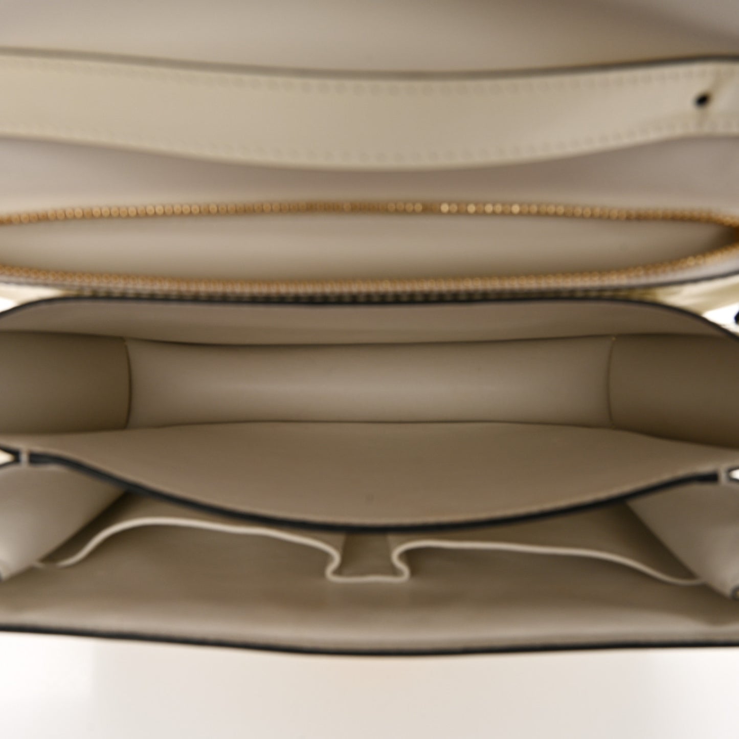 Spazzolato Calfskin Medium Classic Box Flap Bag White