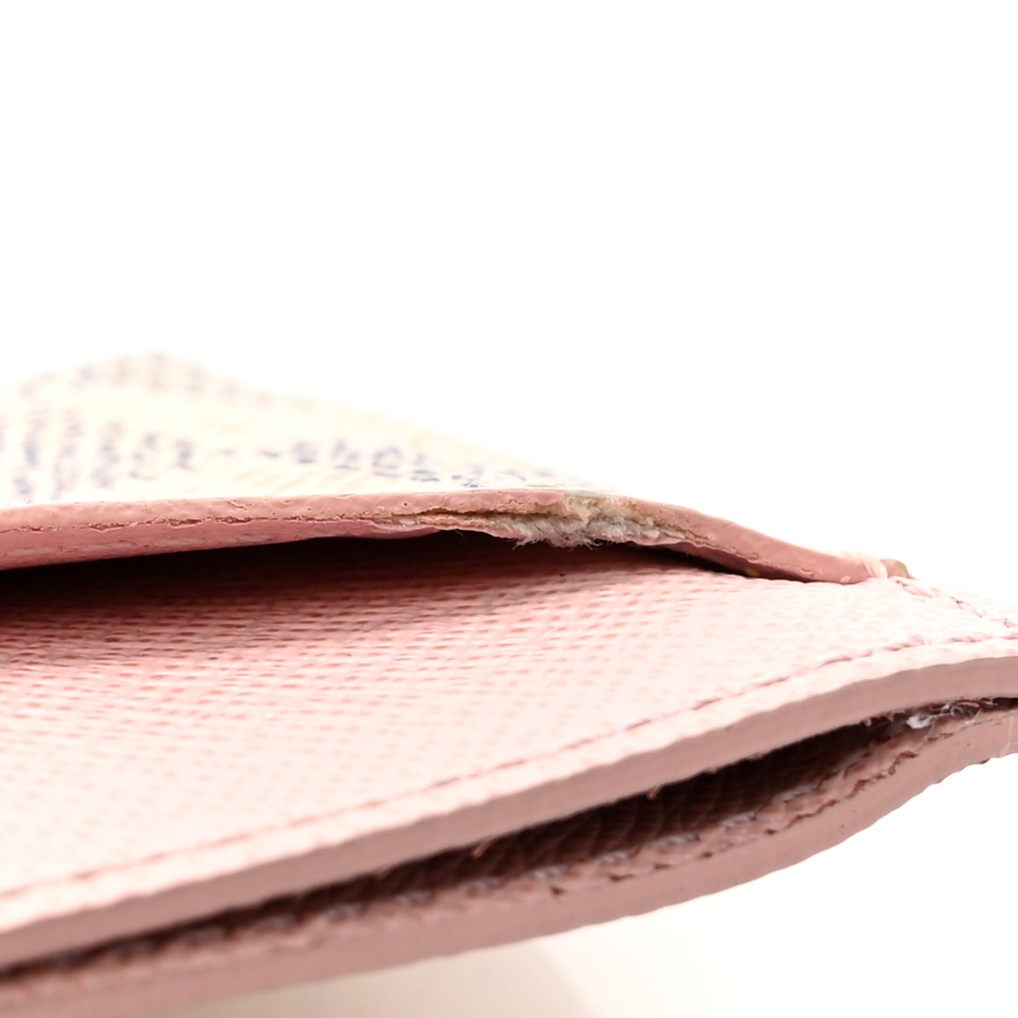 Damier Azur Daily Card Holder Rose Ballerine