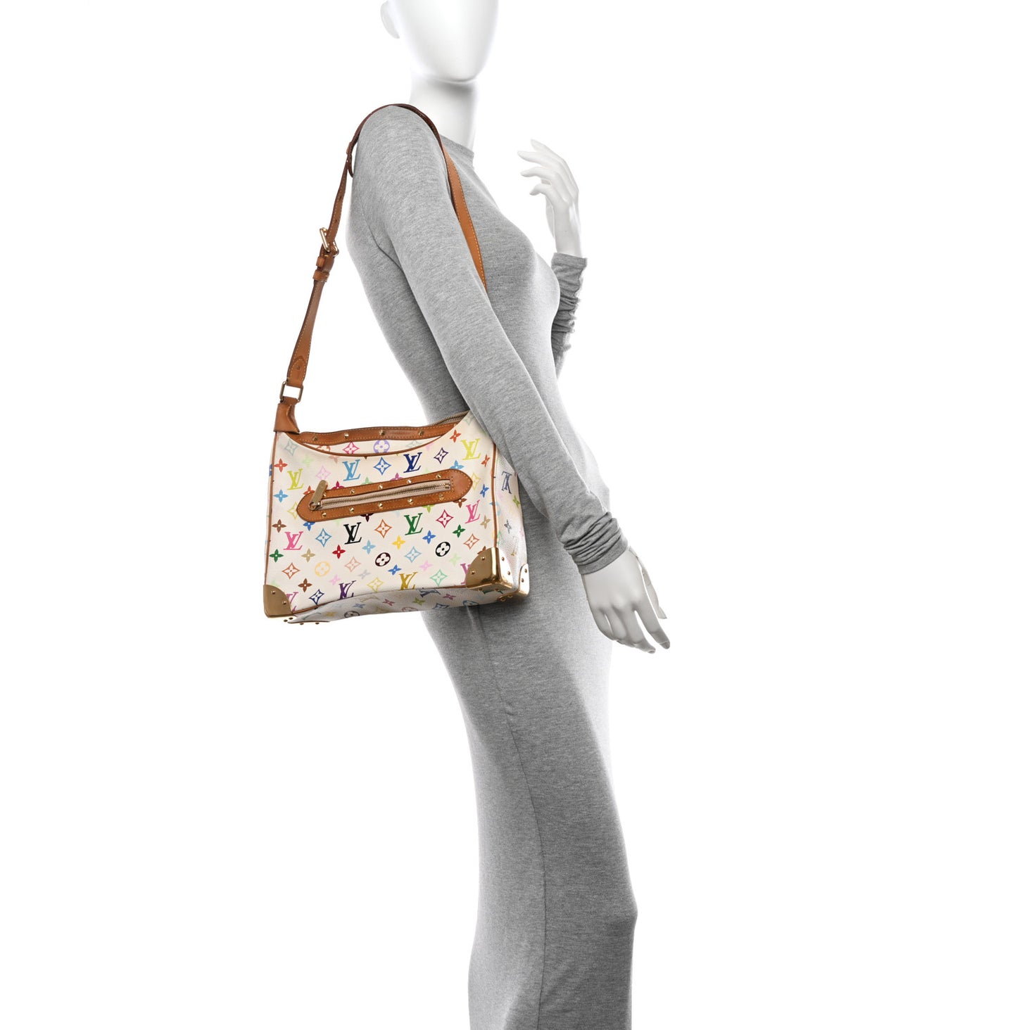 Monogram Multicolor Boulogne White