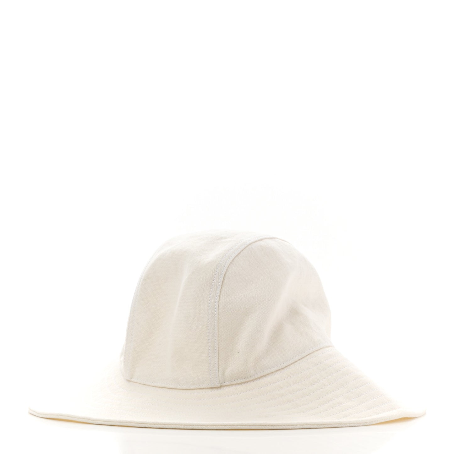 Stonewashed Linen Colette Hat 57 Warm White
