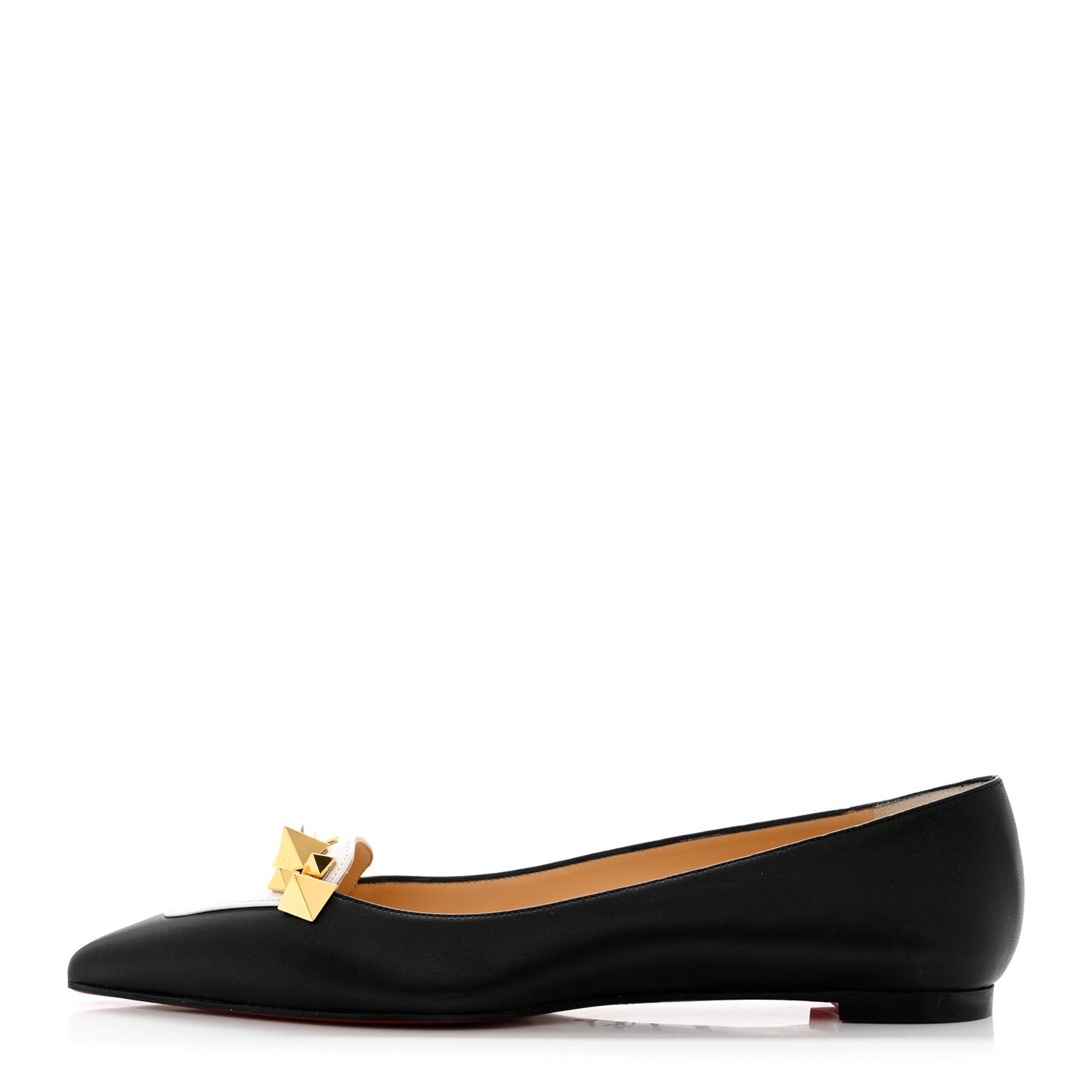 Nappa Miss Constella Flats 38.5 Black