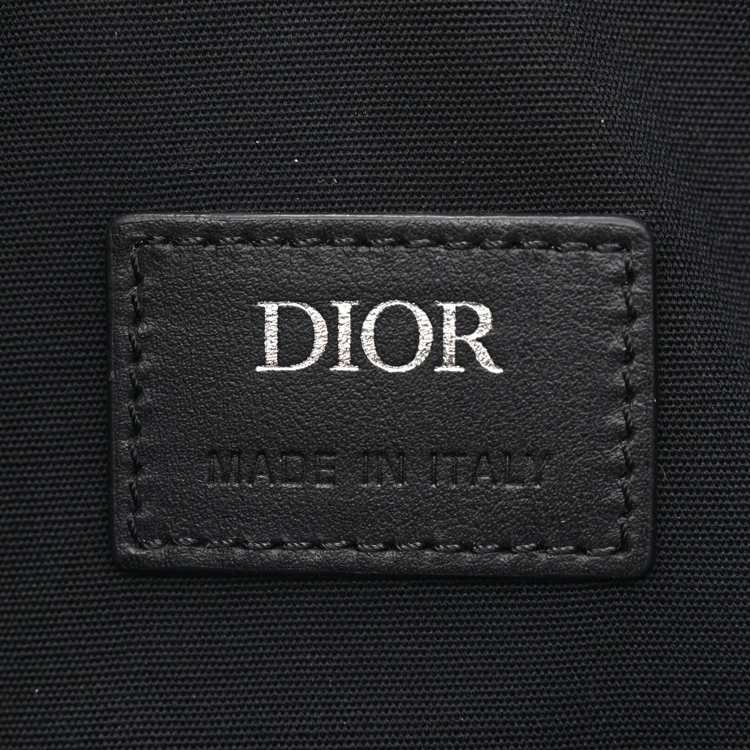 Christian Dior Canvas CD Diamond Lingot 22 Bag Black 6 of 11