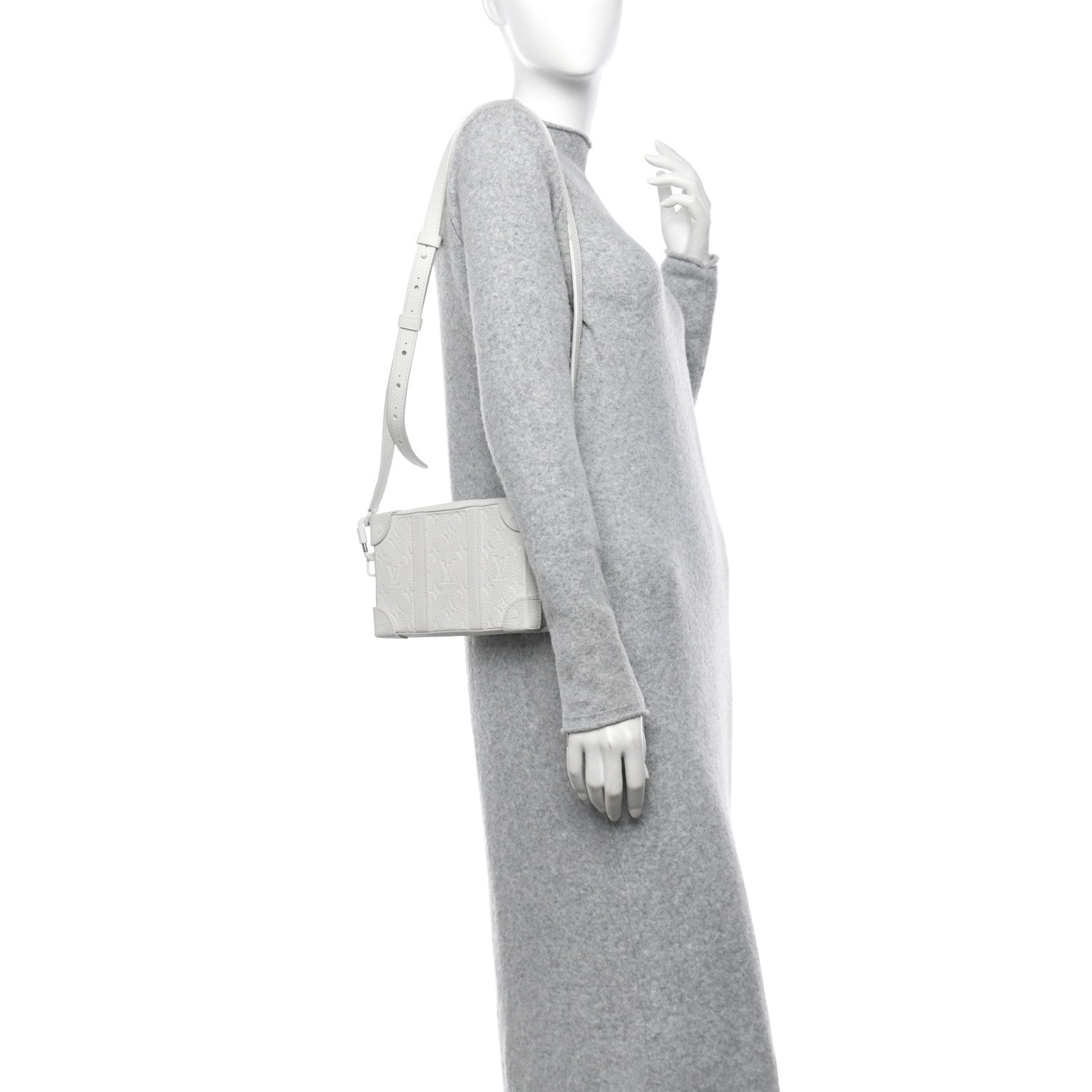 Louis Vuitton Taurillon Monogram LV Friends Soft Trunk Wallet White 2 of 10