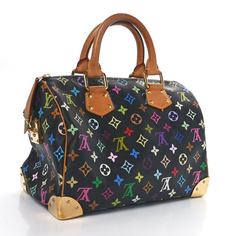 Monogram Multicolor Speedy 30 Black