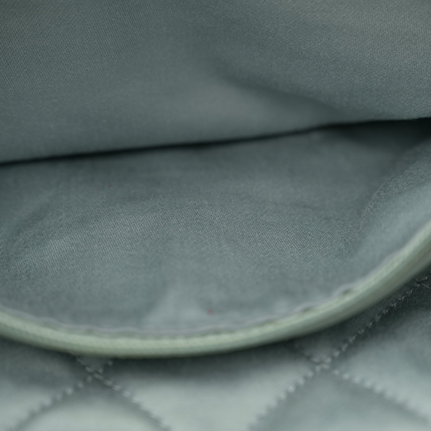 Shiny Calfskin Quilted Small Chanel 22 Grey
