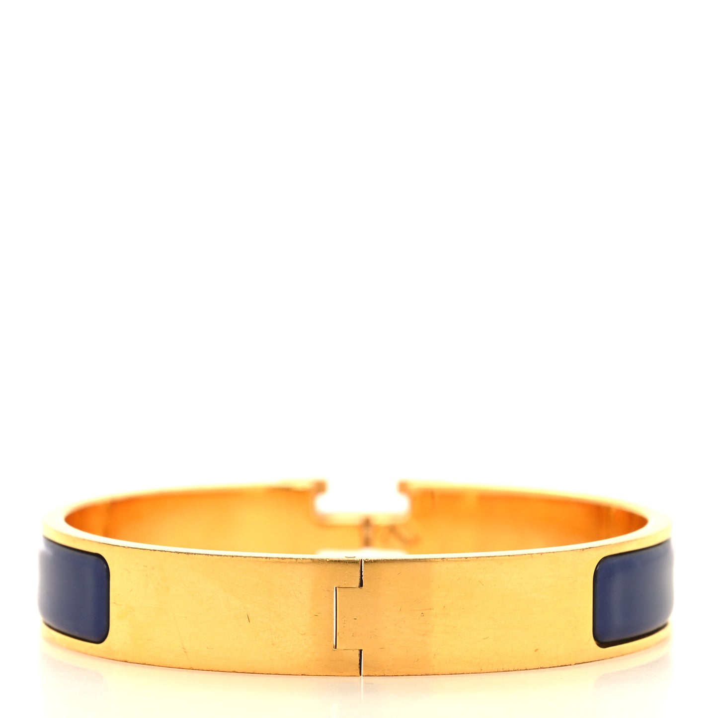 Enamel Narrow Clic Clac H Bracelet GM Iris