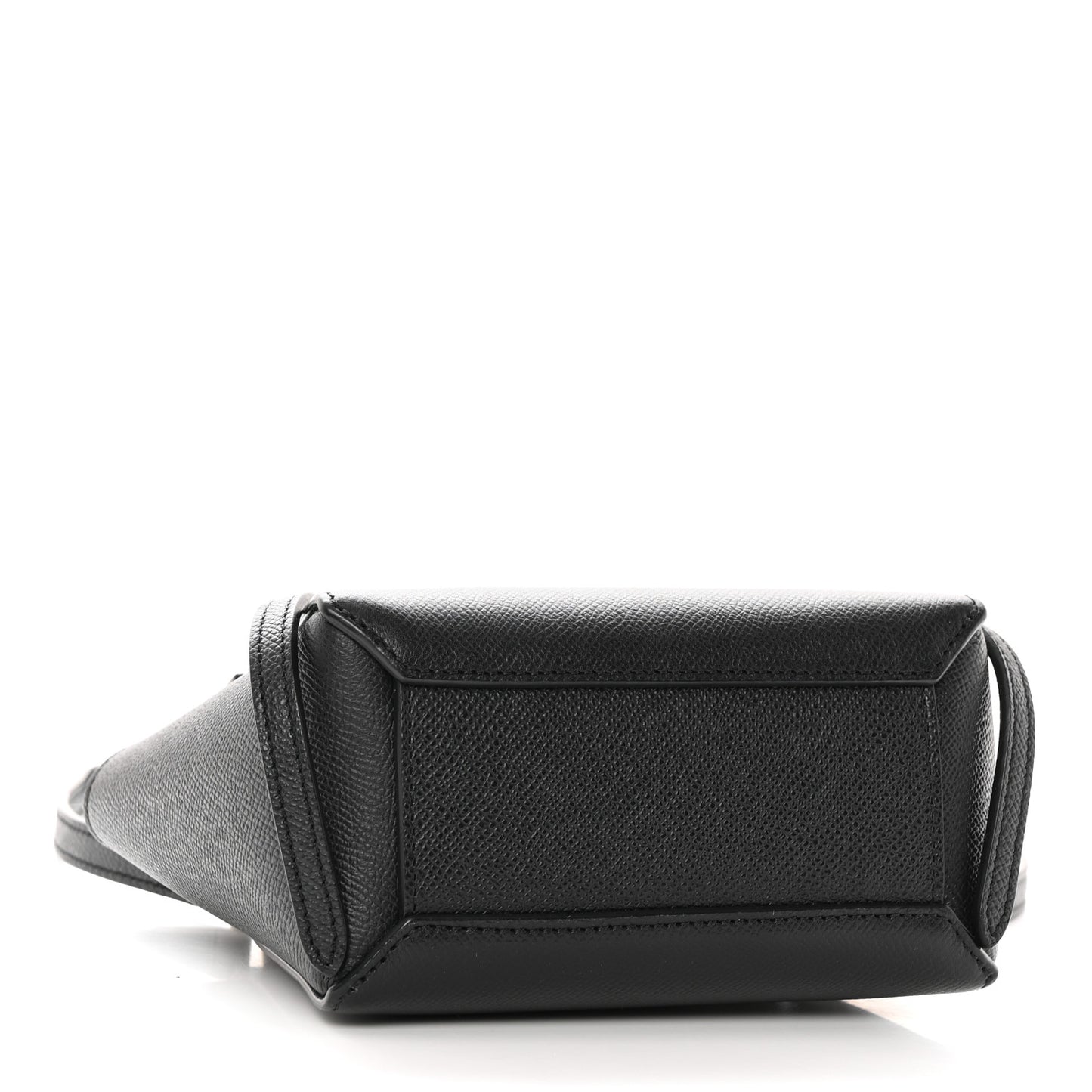 Grained Calfskin Pico Belt Bag Black