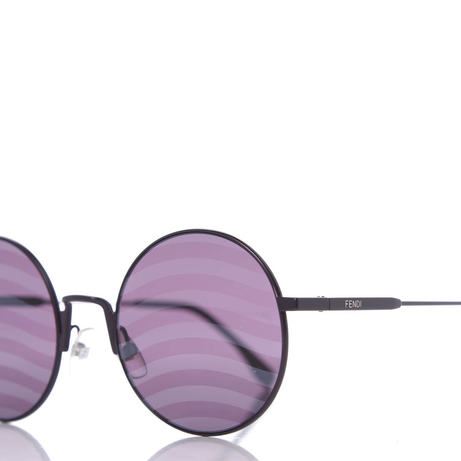 Fendi Round Waves Sunglasses FF 0248/S Purple 6 of 8