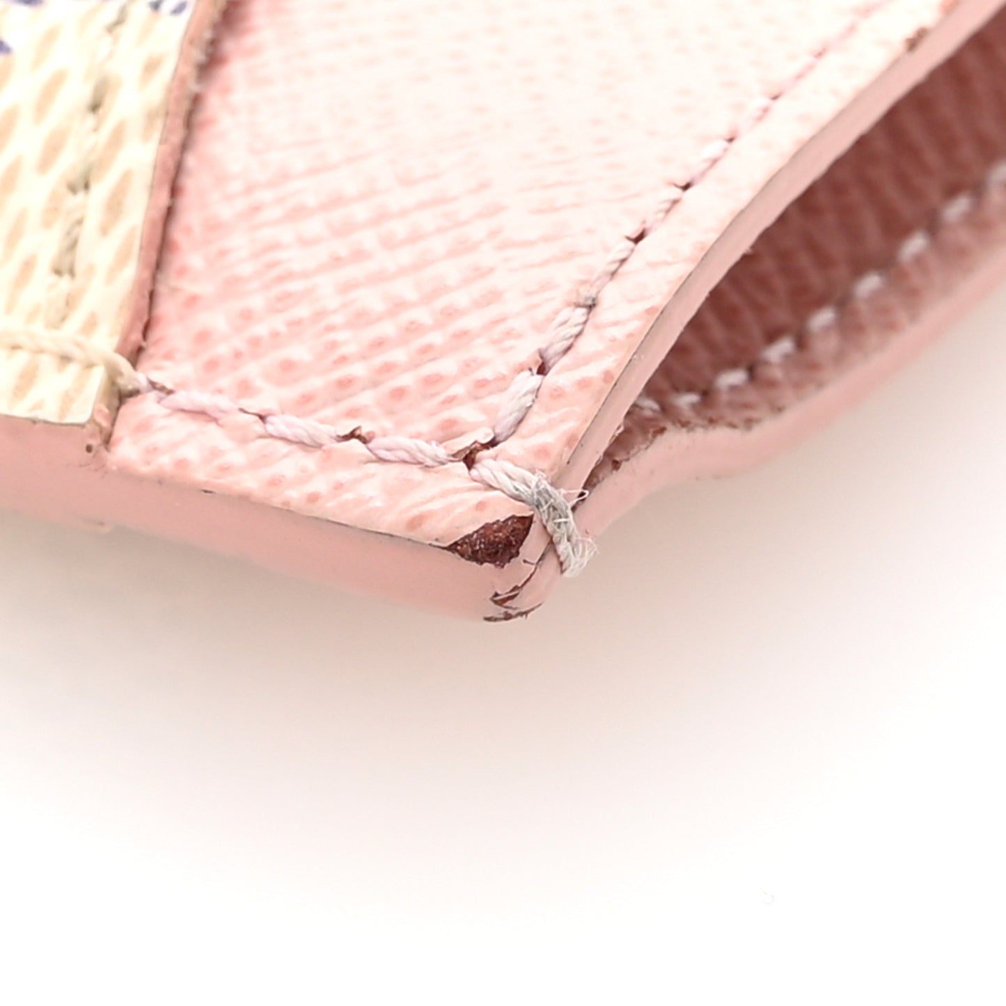 Damier Azur Daily Card Holder Rose Ballerine