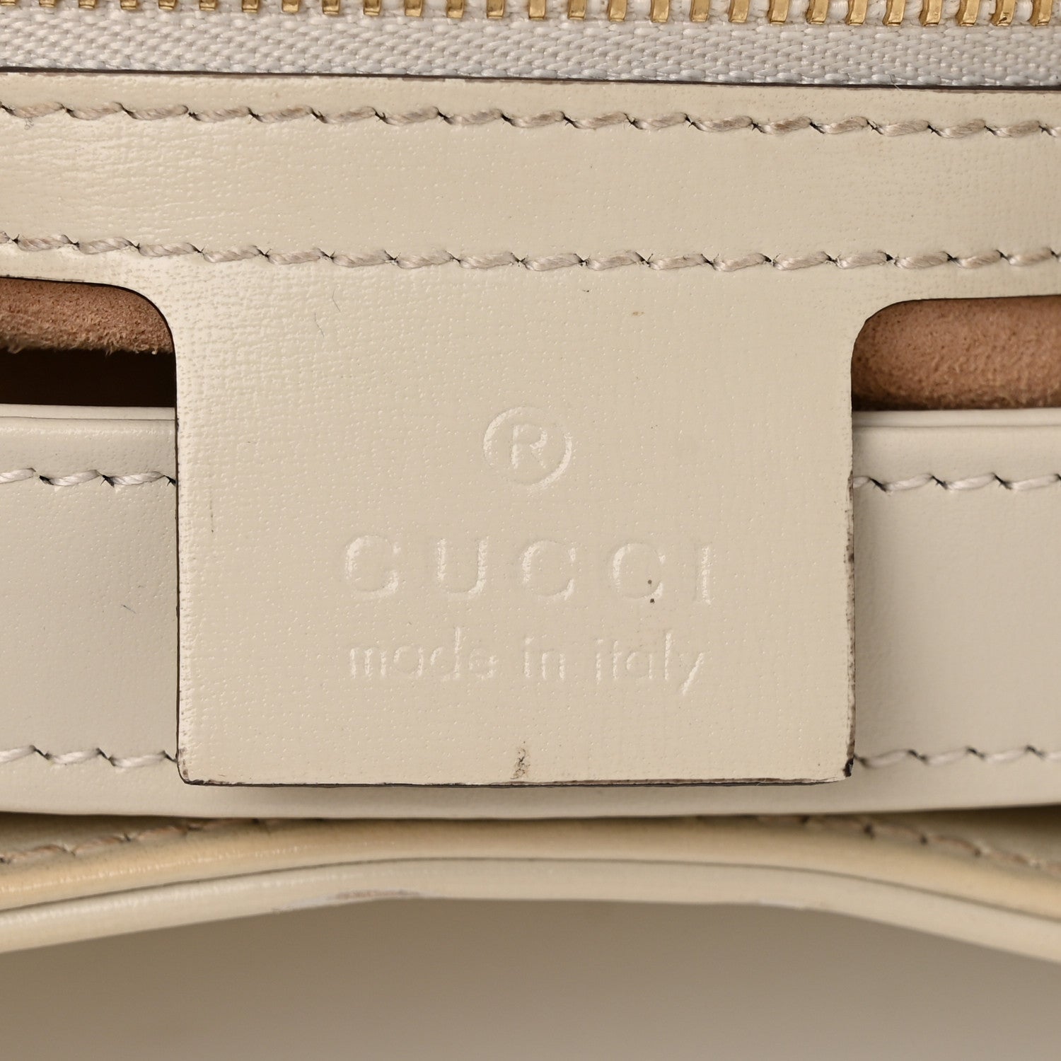 Gucci Boarded Dyana Lux Calfskin Small Jackie 1961 Hobo Mystic White 6 of 11