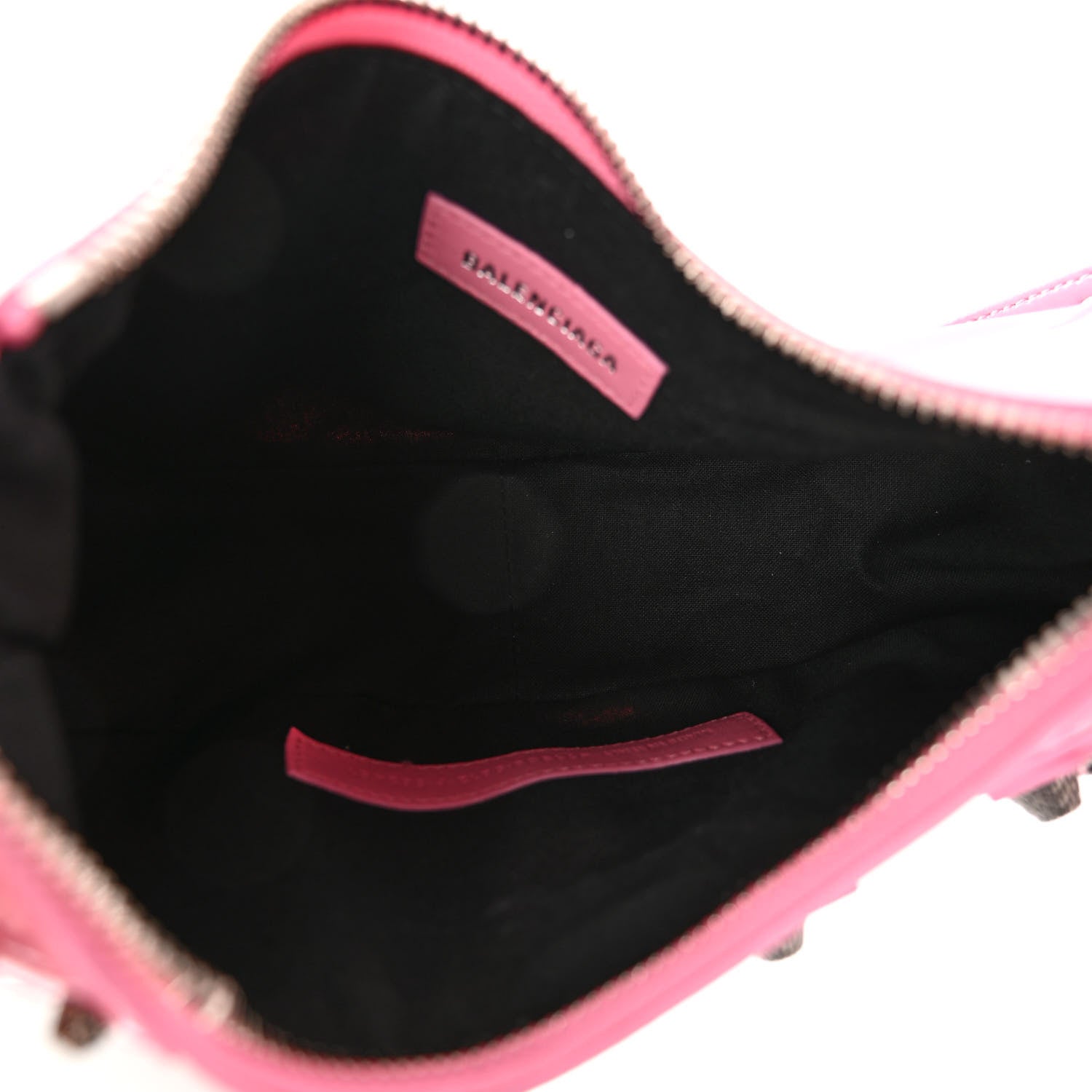 Balenciaga Patent Faux Leather Le Cagole Shoulder Bag XS Sweet Pink 5 of 9