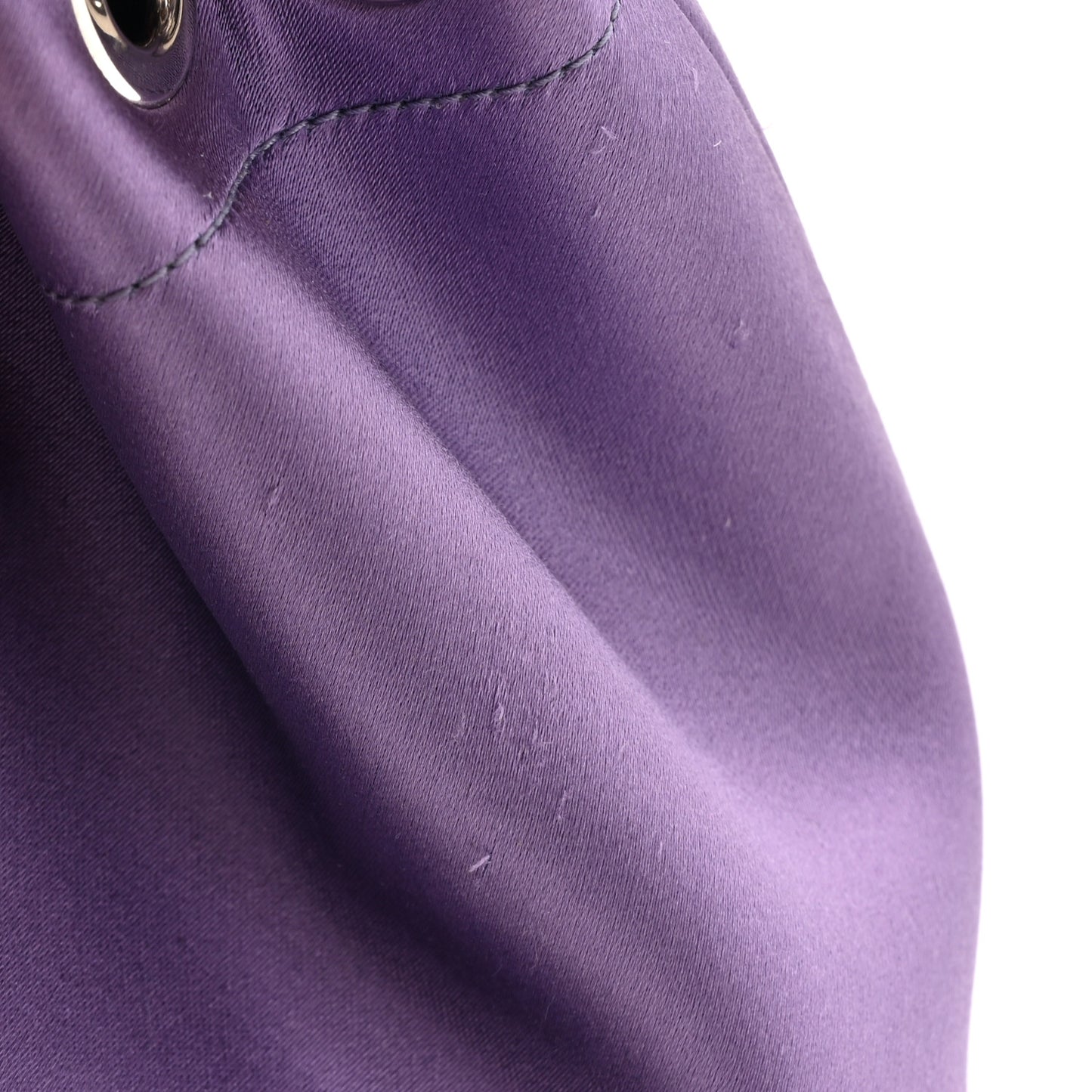 Satin Crystal Embellished Bon Bon Bag Wisteria