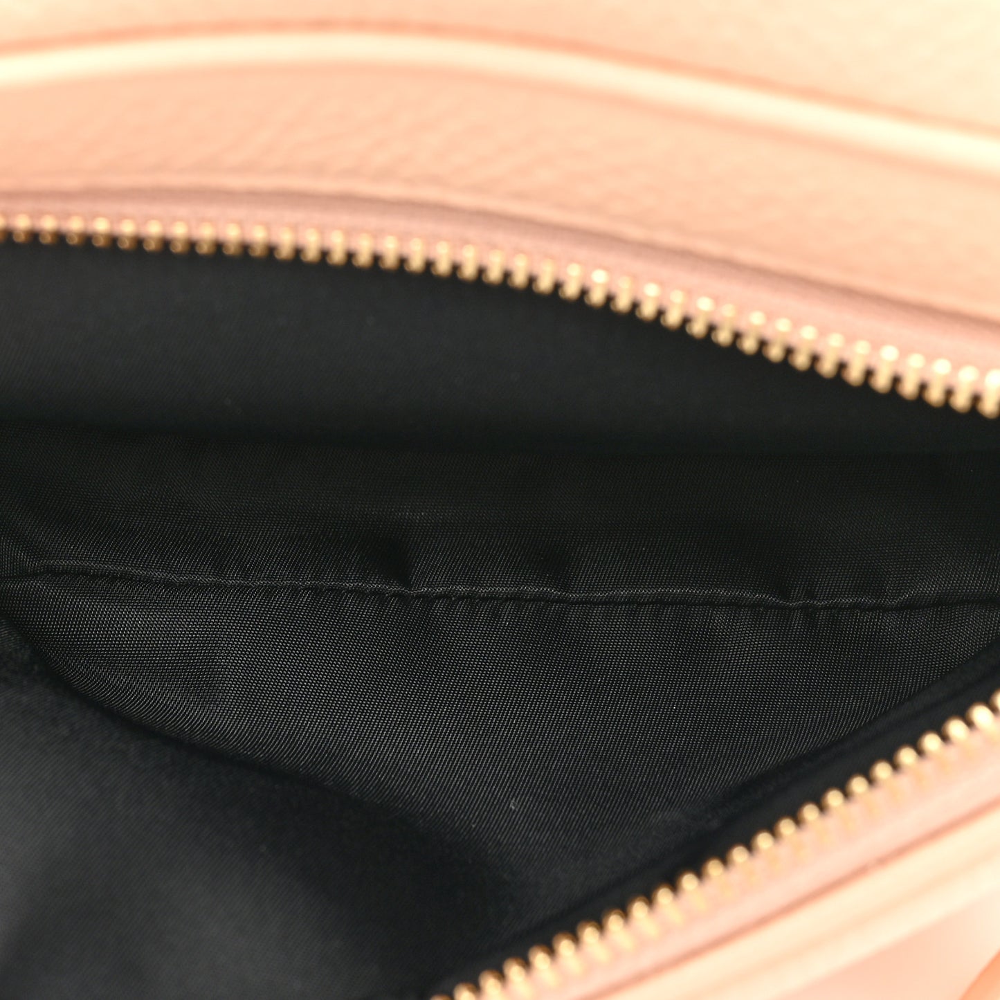 Grained Calfskin Small Camera Bag Peach Pink