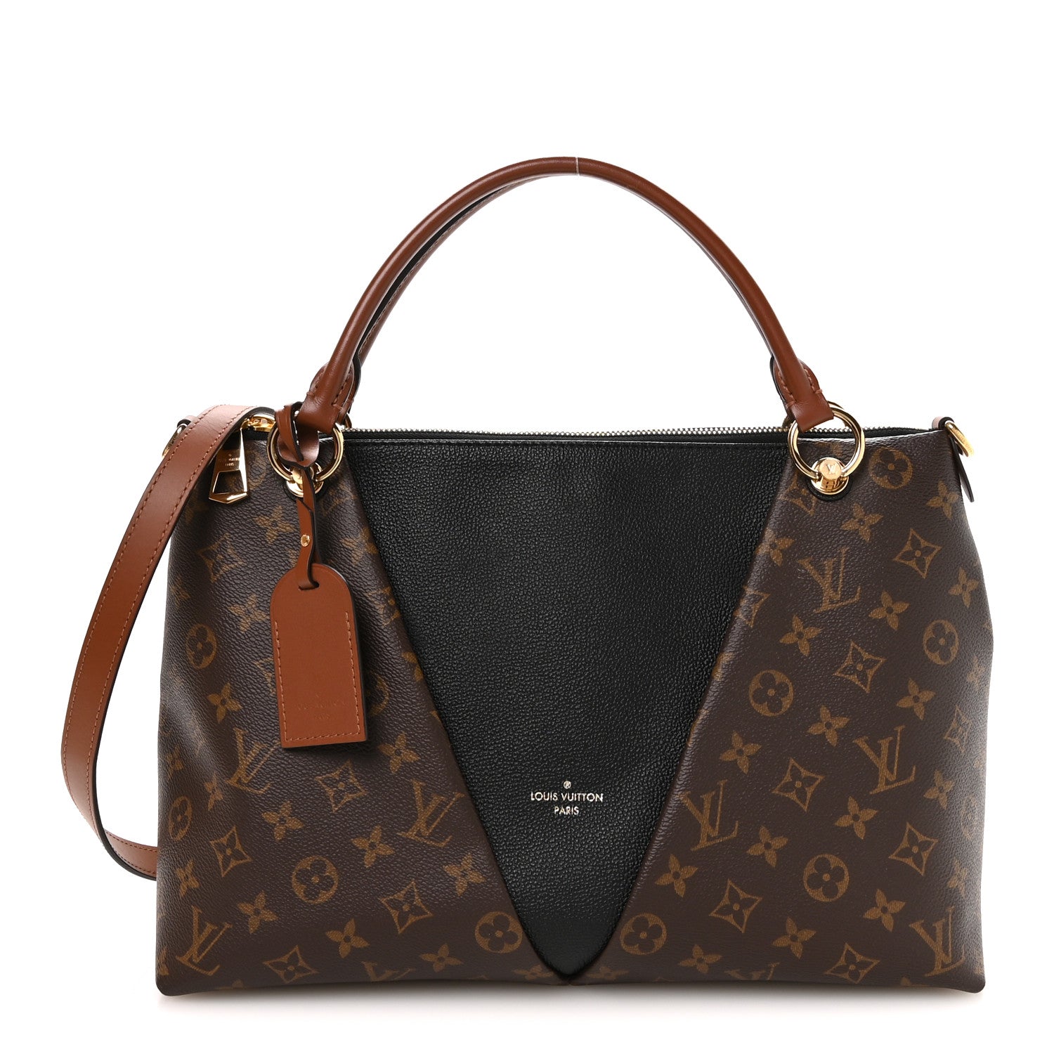 Louis Vuitton Monogram V Tote MM Black 1858516 – FASHIONPHILE