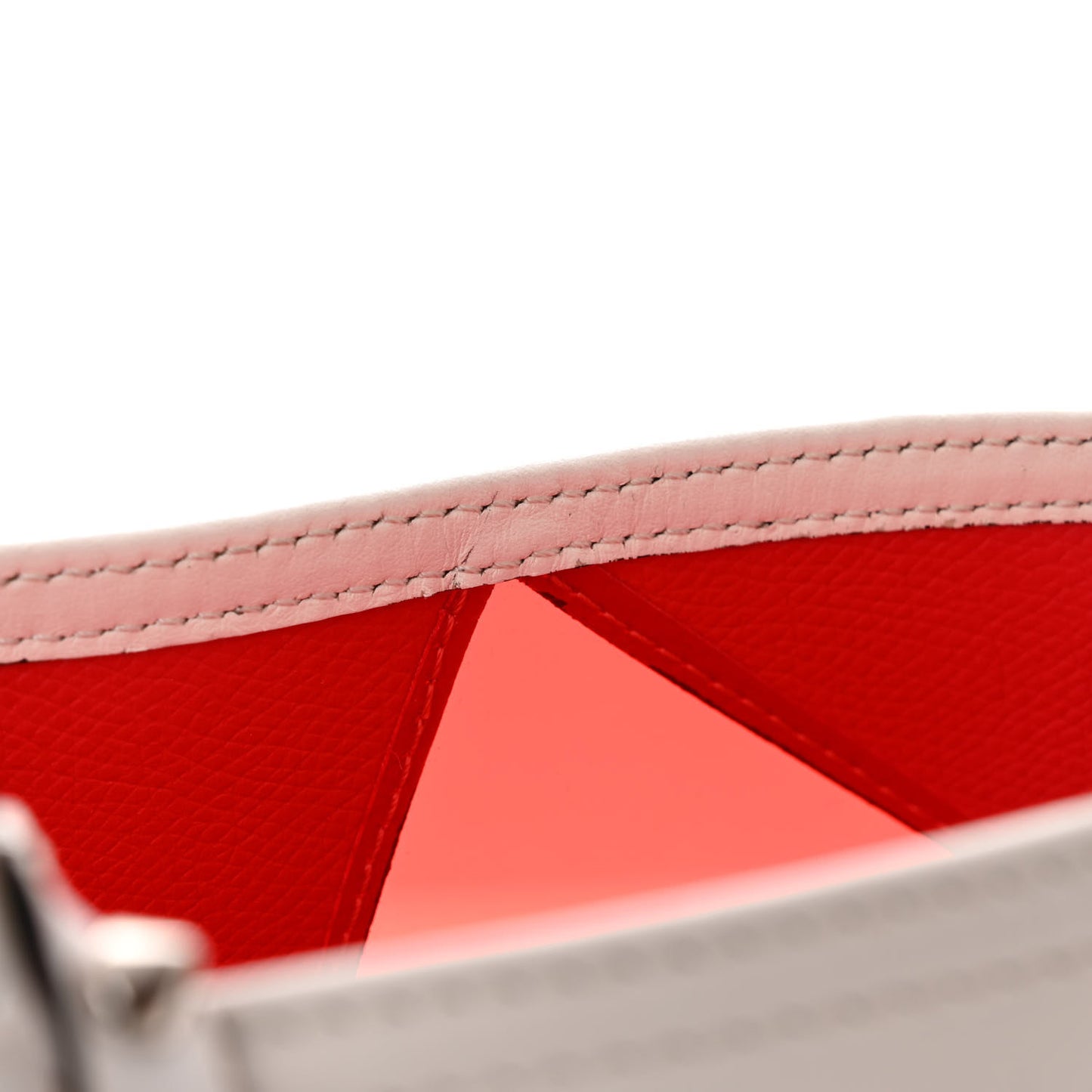 Calfskin PVC Love Spikes East West Cabata Tote Latte Multicolor