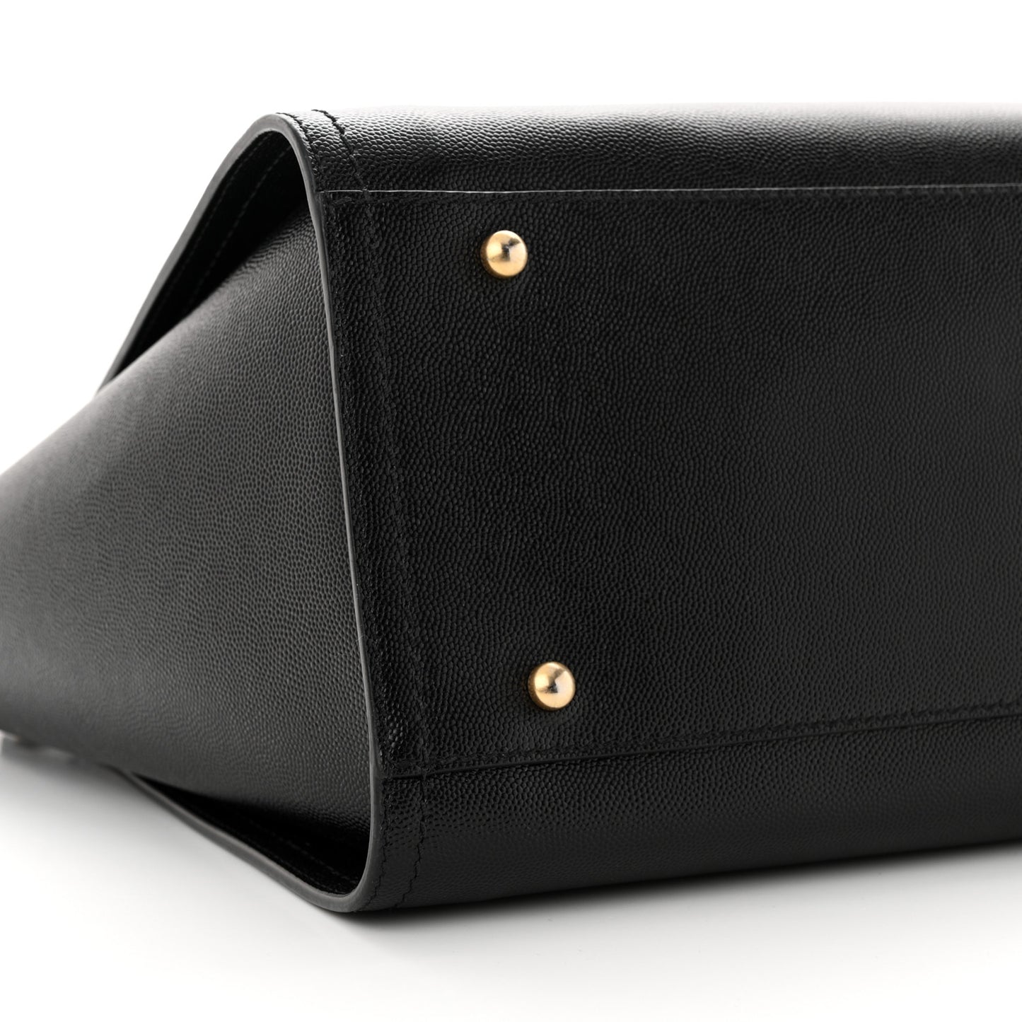 Caviar Small Studded Deauville Tote Black