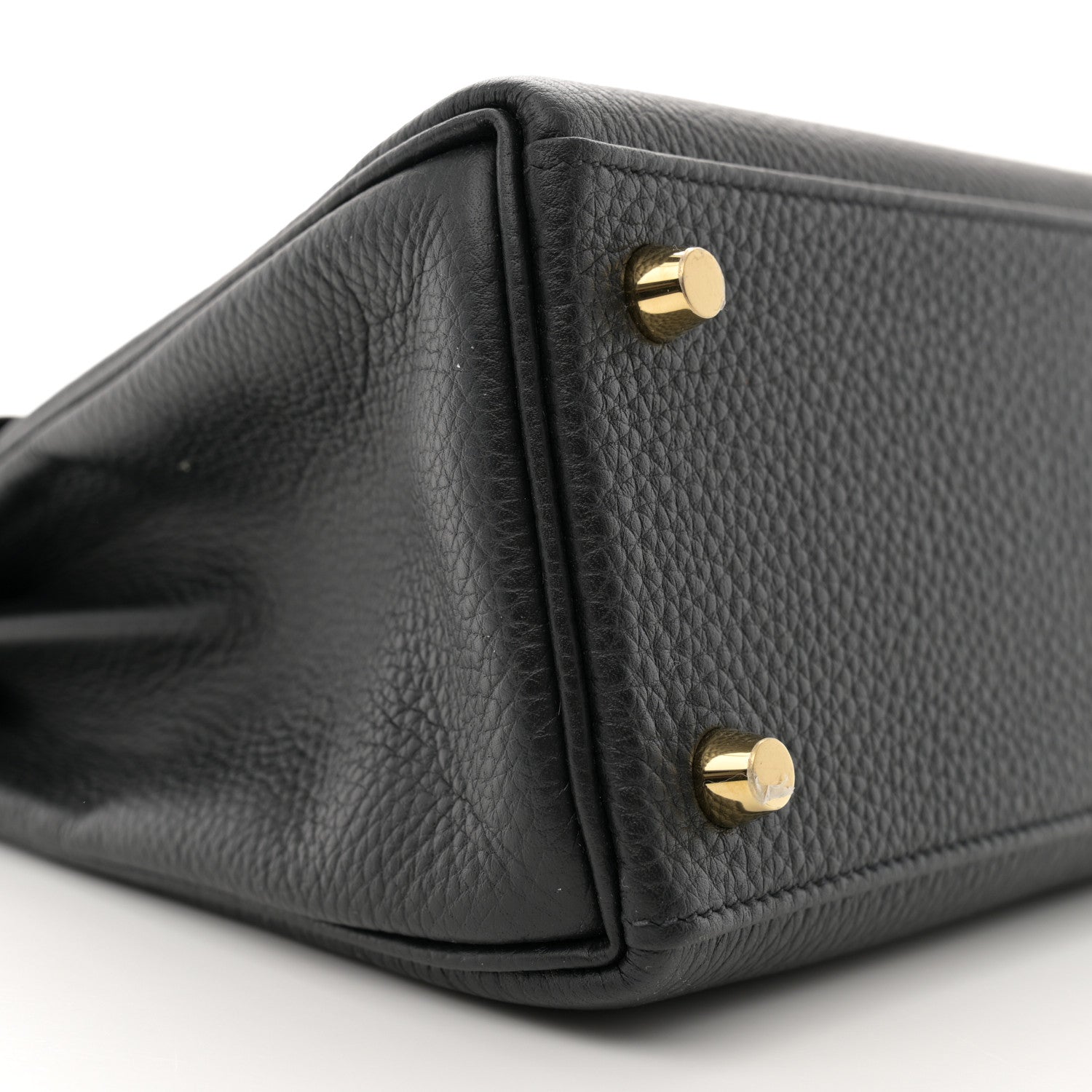 Hermes Togo Kelly Retourne 25 Black 9 of 11