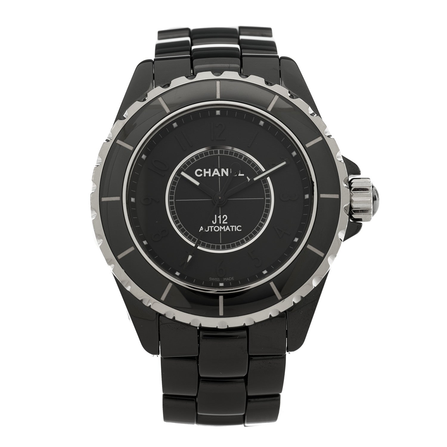 Chanel Watch Phantom Limited to Model Back Sketch J12 Phantom Watch Caliber 12.1, 38 mm - Black ceramic | CHANEL main image 2