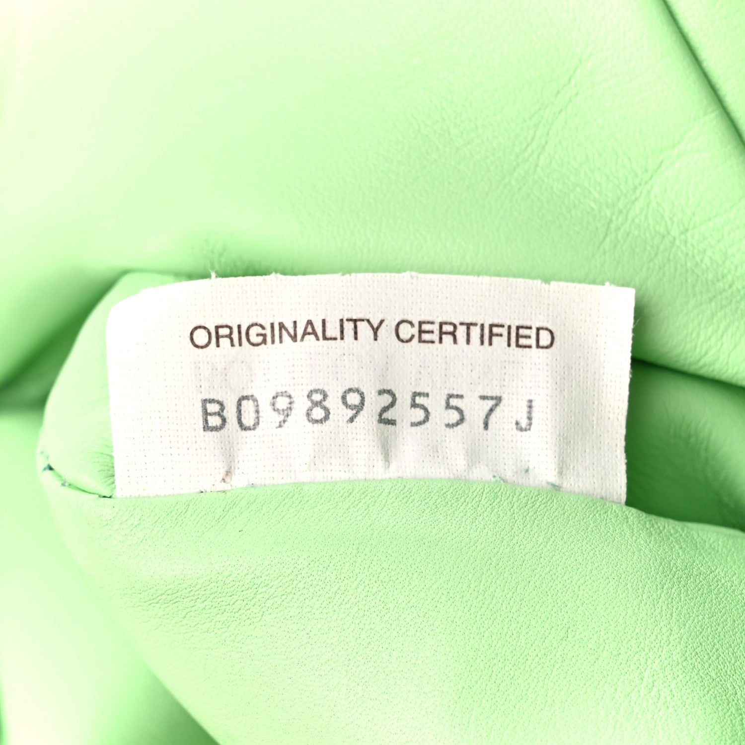 Bottega Veneta Calfskin Teen Pouch Wasabi 8 of 11