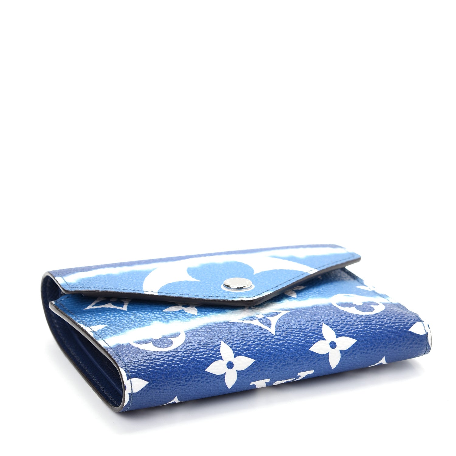 Louis Vuitton Monogram Escale Victorine Wallet Blue 4 of 8