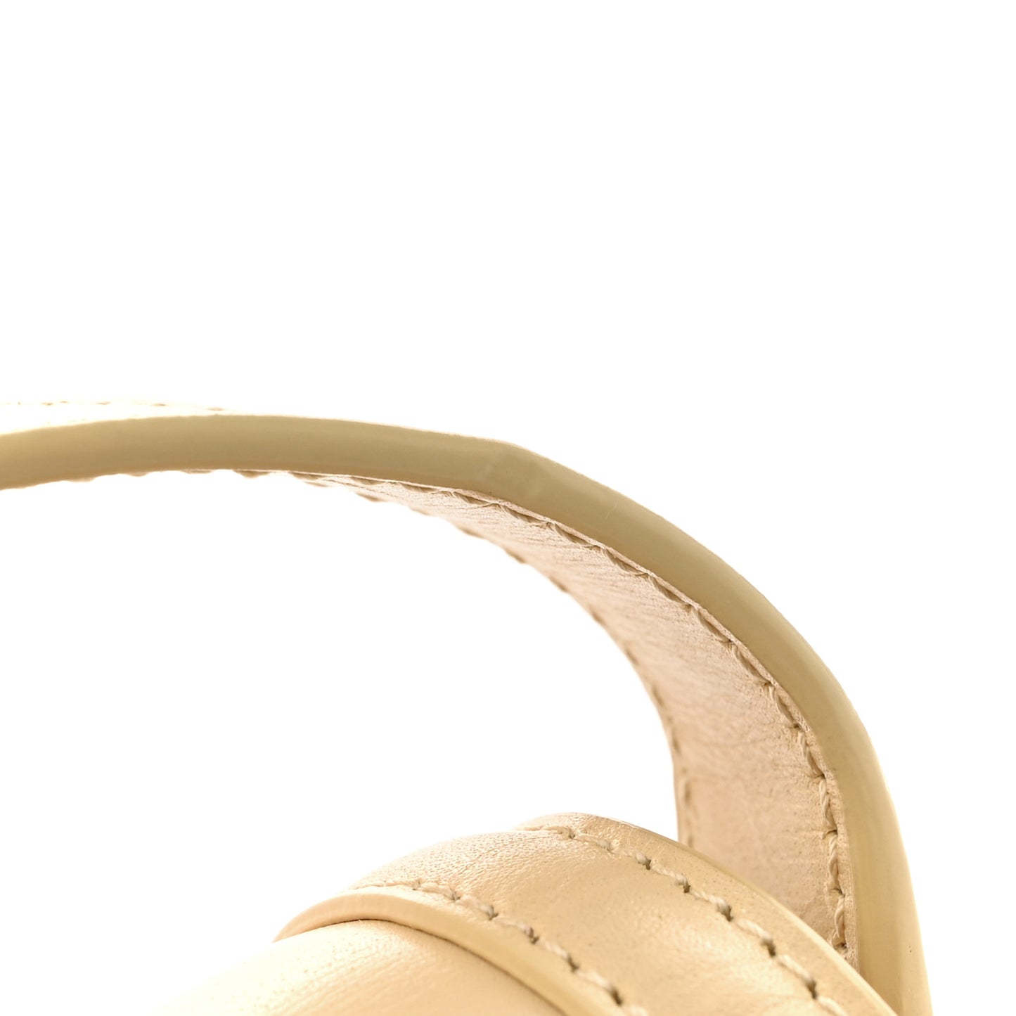 Smooth Calfskin Small Solferino Satchel Ivory Natural