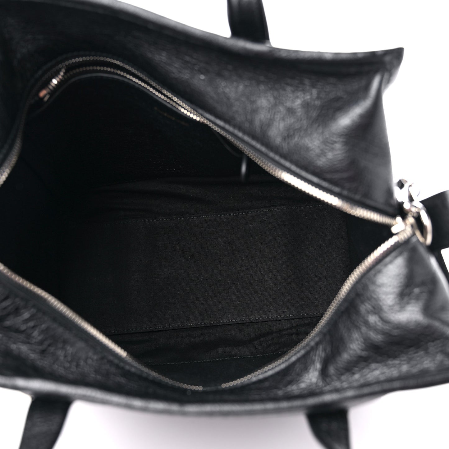 Agneau Small Bazar Shopper Tote Black