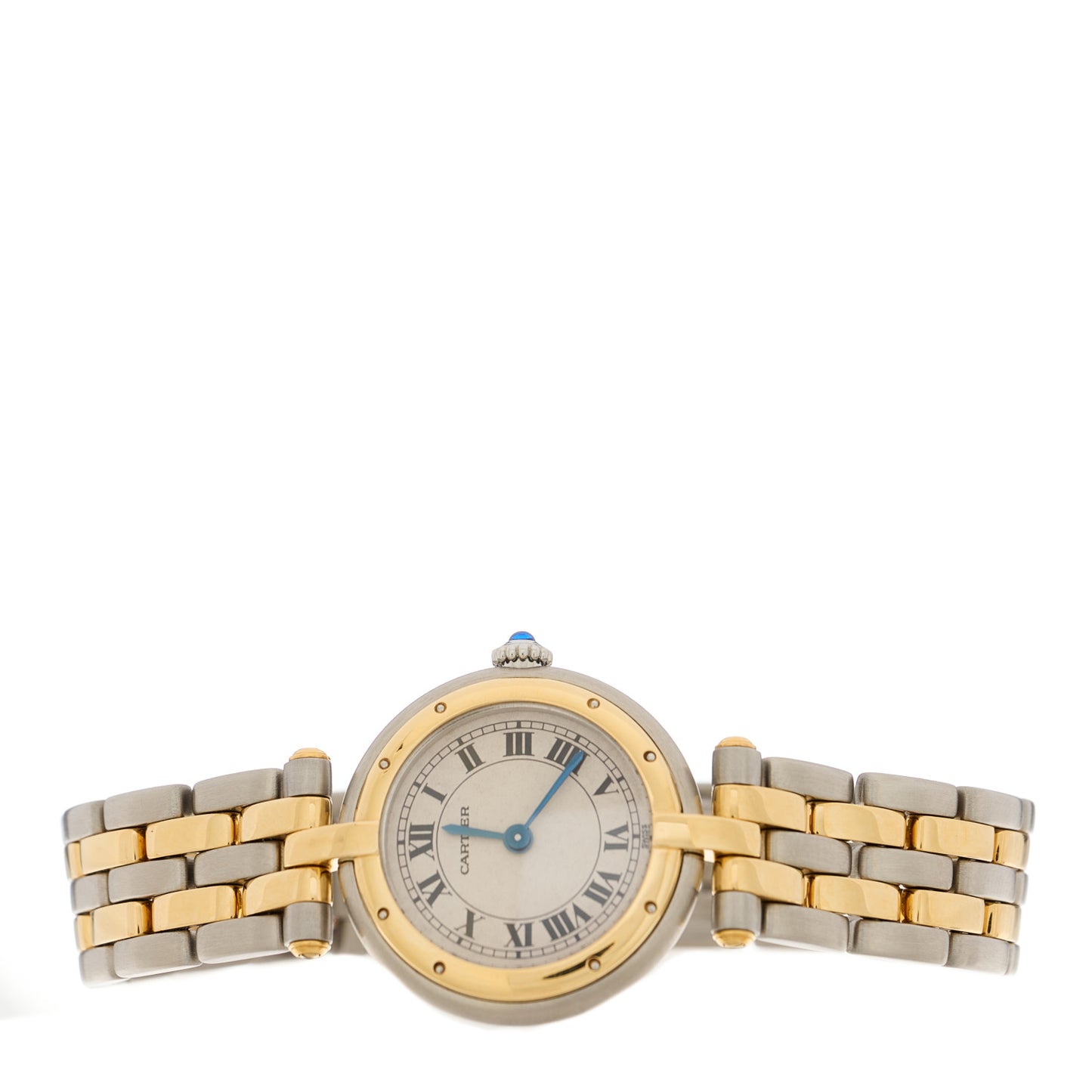 Stainless Steel 18K Yellow Gold 24mm Panthere Vendome Quartz Watch