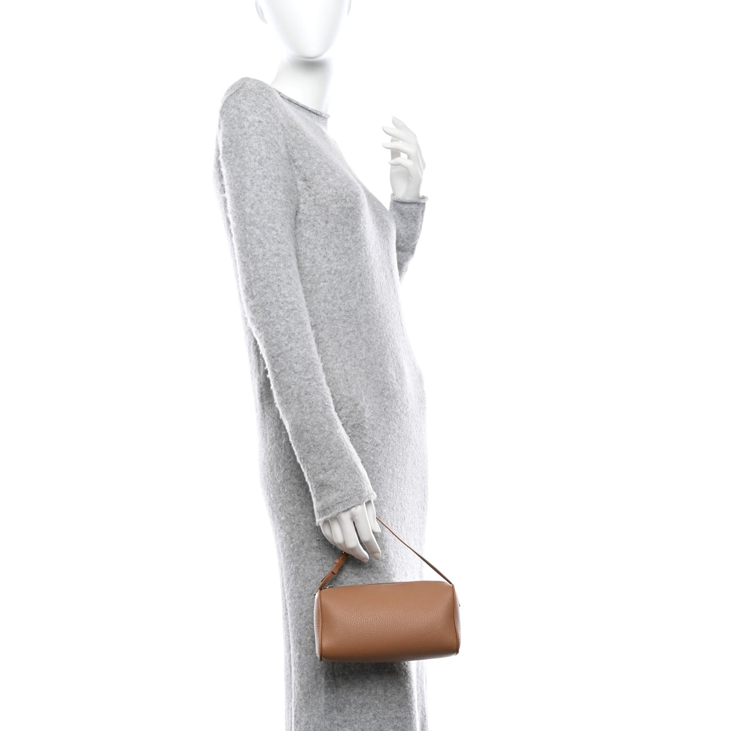 Grained Calfskin 90's Bag Cinnamon