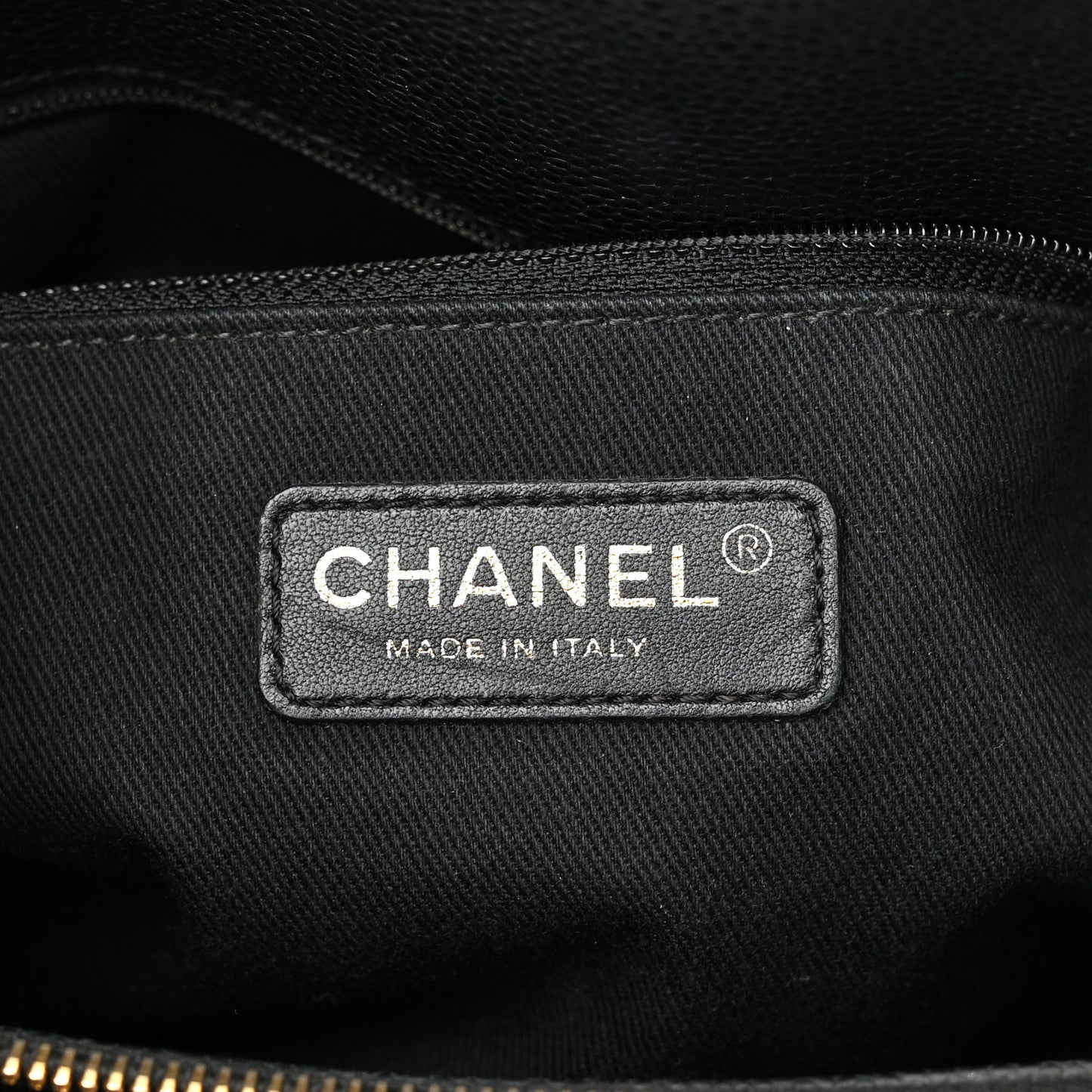 Caviar Quilted CC Timeless Soft Tote Black