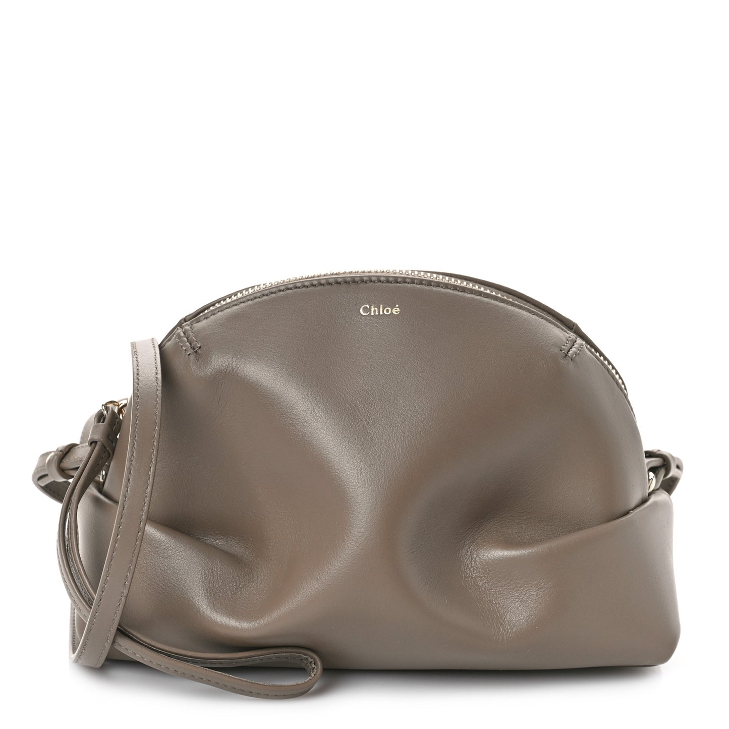Calfskin Mini Judy Shoulder Army Green