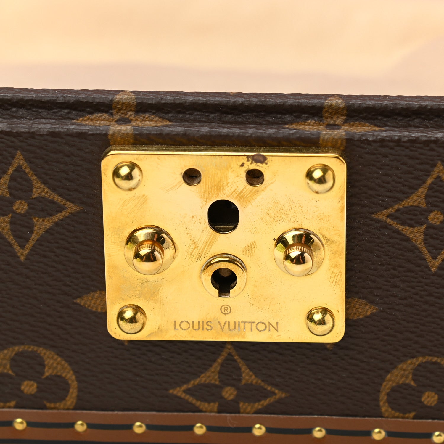 Louis Vuitton Monogram Coffret Tresor 24 Rose Ballerine 8 of 10