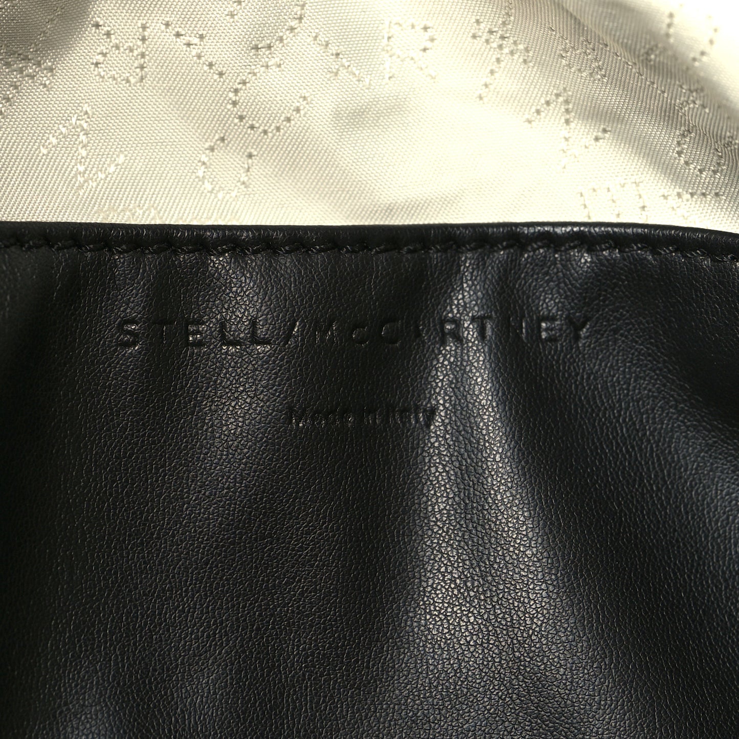 PVC Monogram Falabella Reversible Tote Black