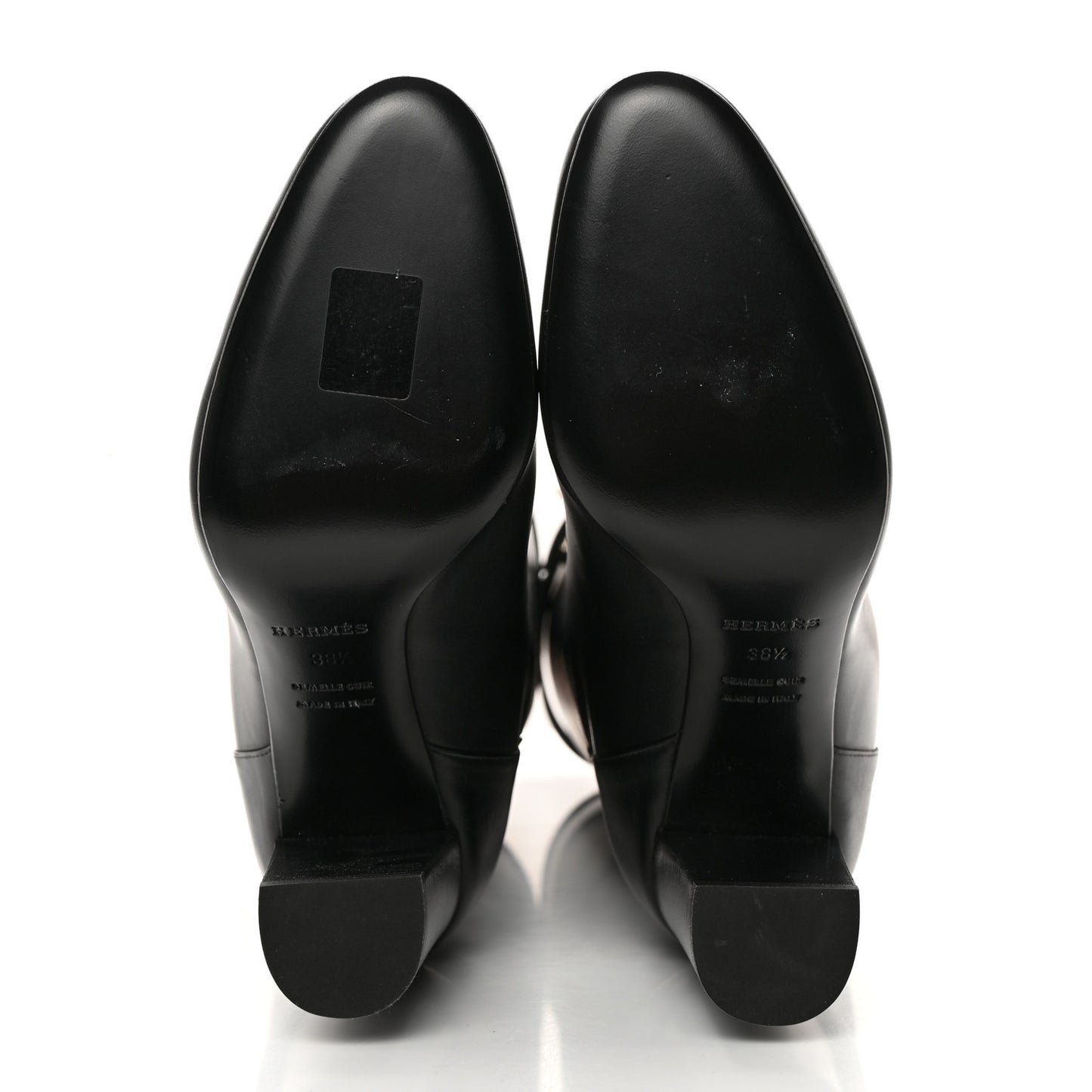 Heritage Calfskin Story Boots 38.5 Black