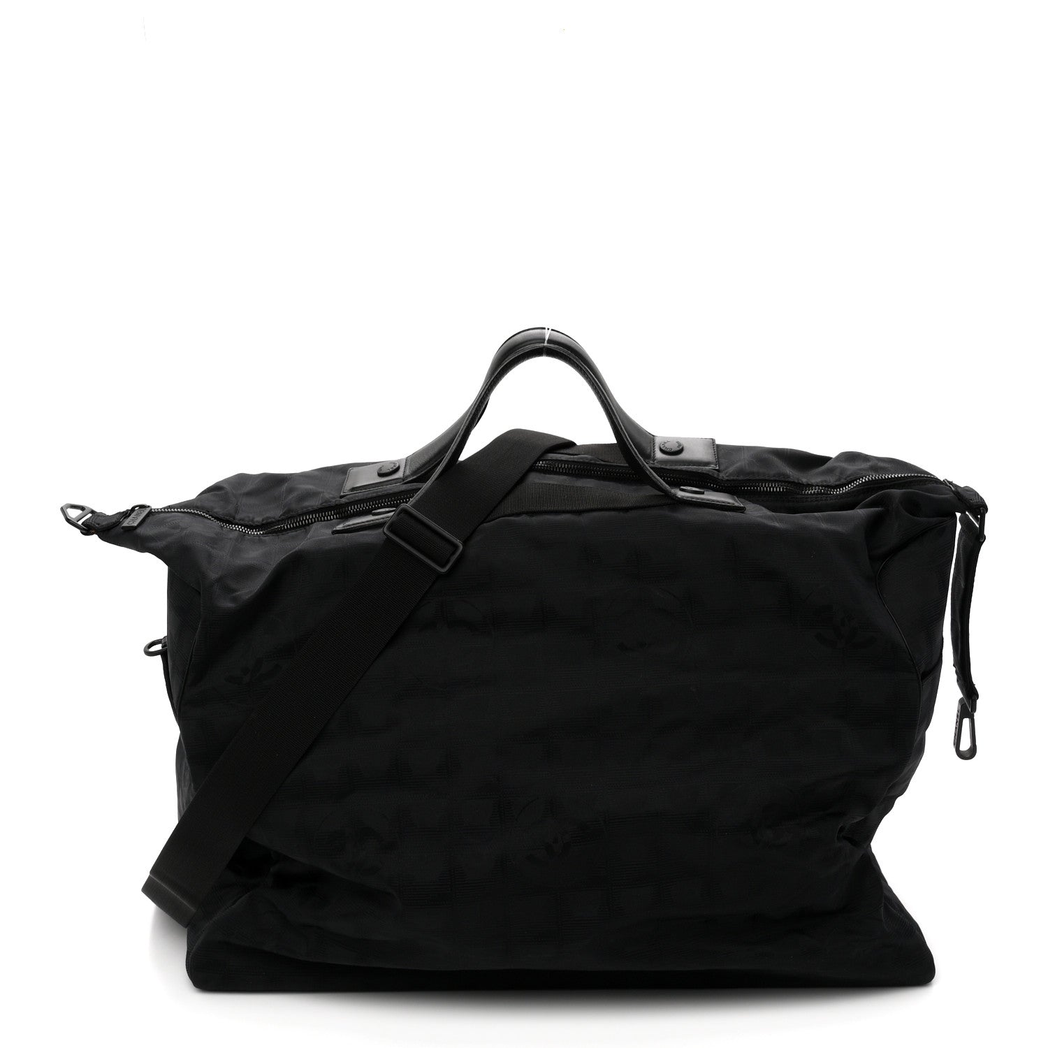 Chanel Nylon Travel Duffle Black 1917105 – FASHIONPHILE