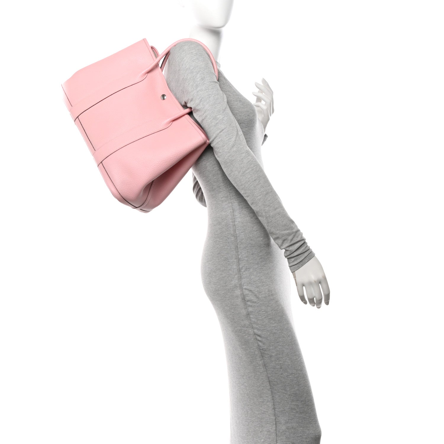 Hermes Vache Country Garden Party Tote 36 MM Rose Sakura 2 of 11