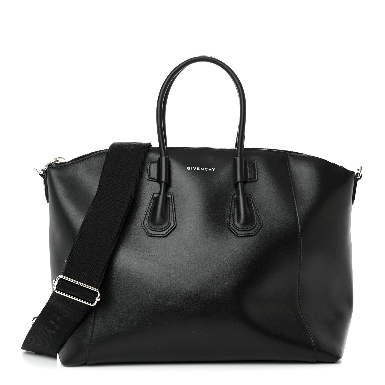 Givenchy Box Calfskin Small Antigona Sport Top Handle Bag Black 1 of 14