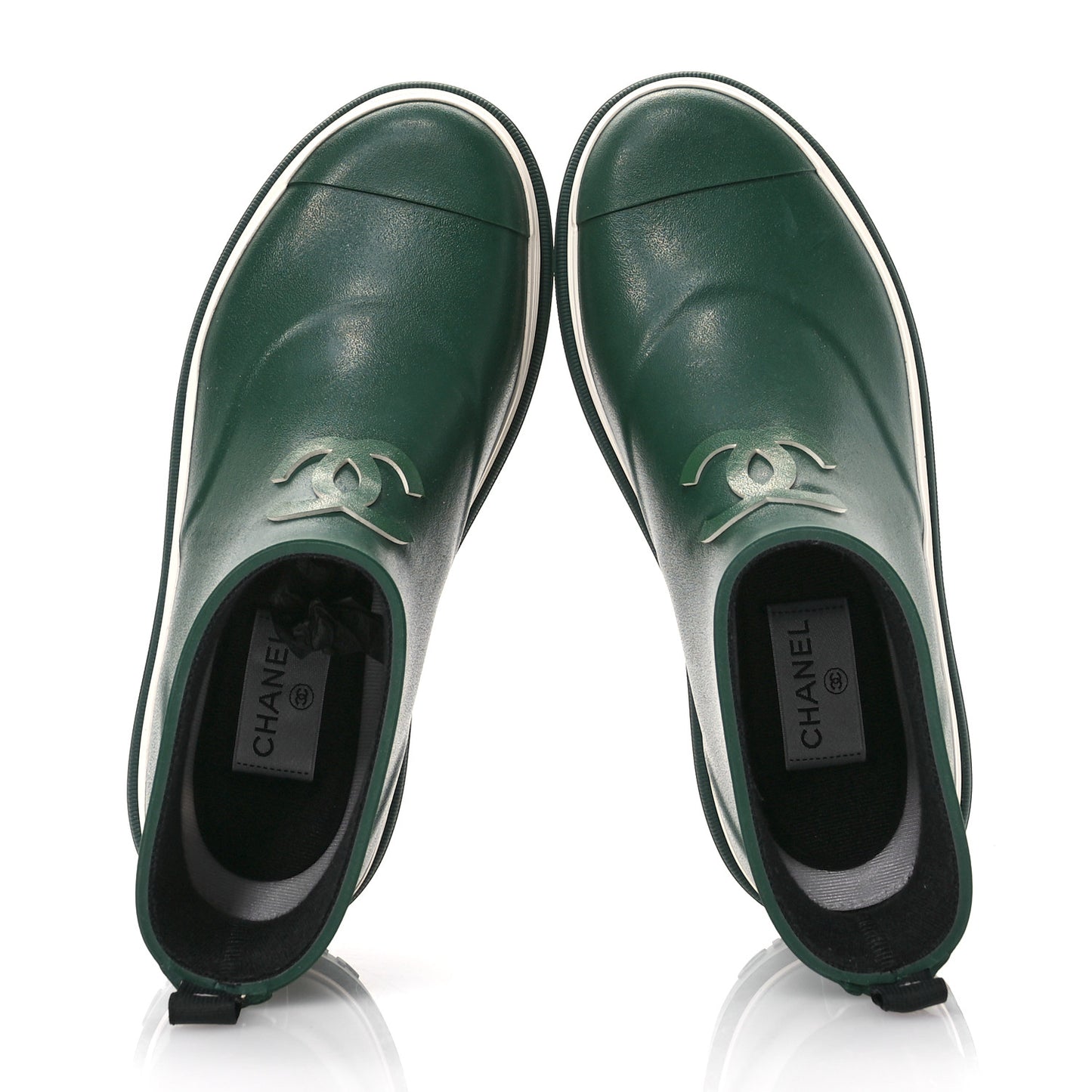 Rubber CC Short Rain Boots 38 Dark Green