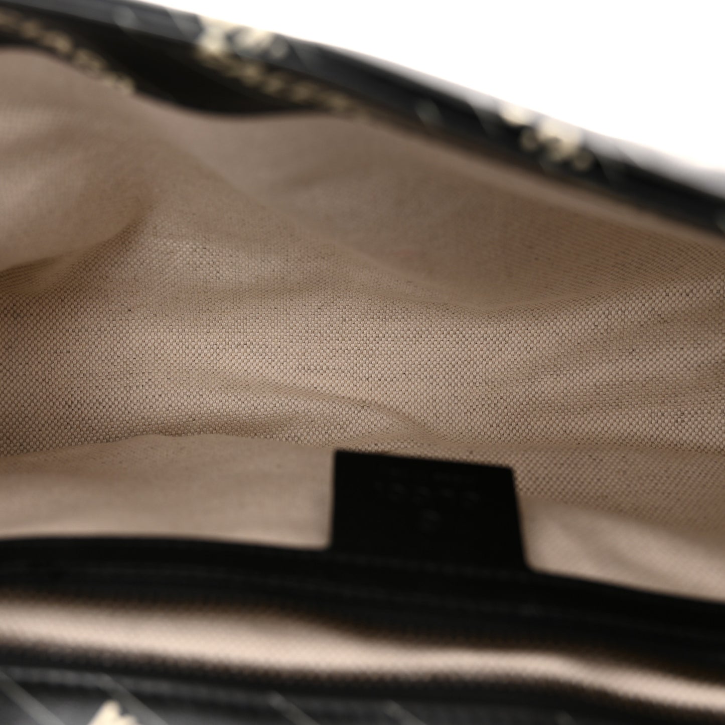 X BALENCIAGA Calfskin Matelasse Logo Print Small GG Marmont Shoulder Bag Black