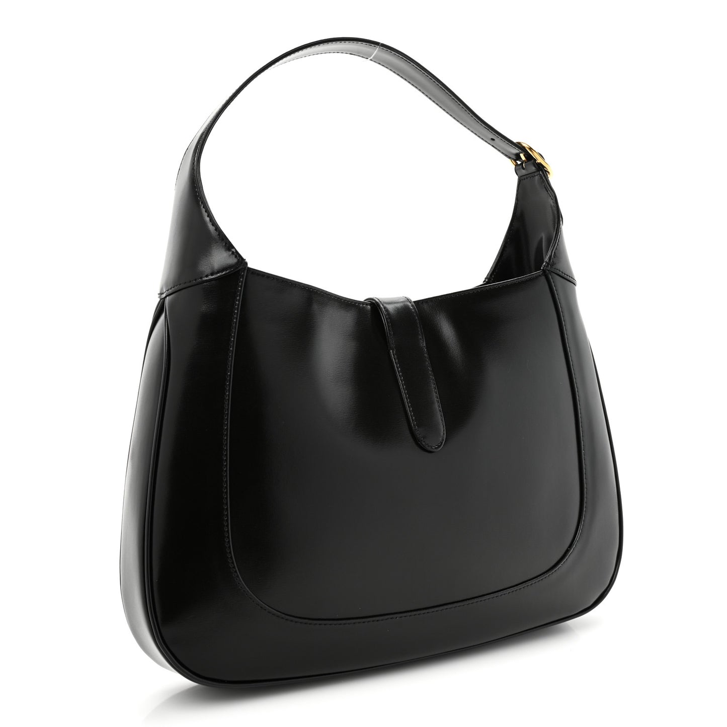 Boarded Dyana Lux Calfskin Medium Jackie 1961 Hobo Black