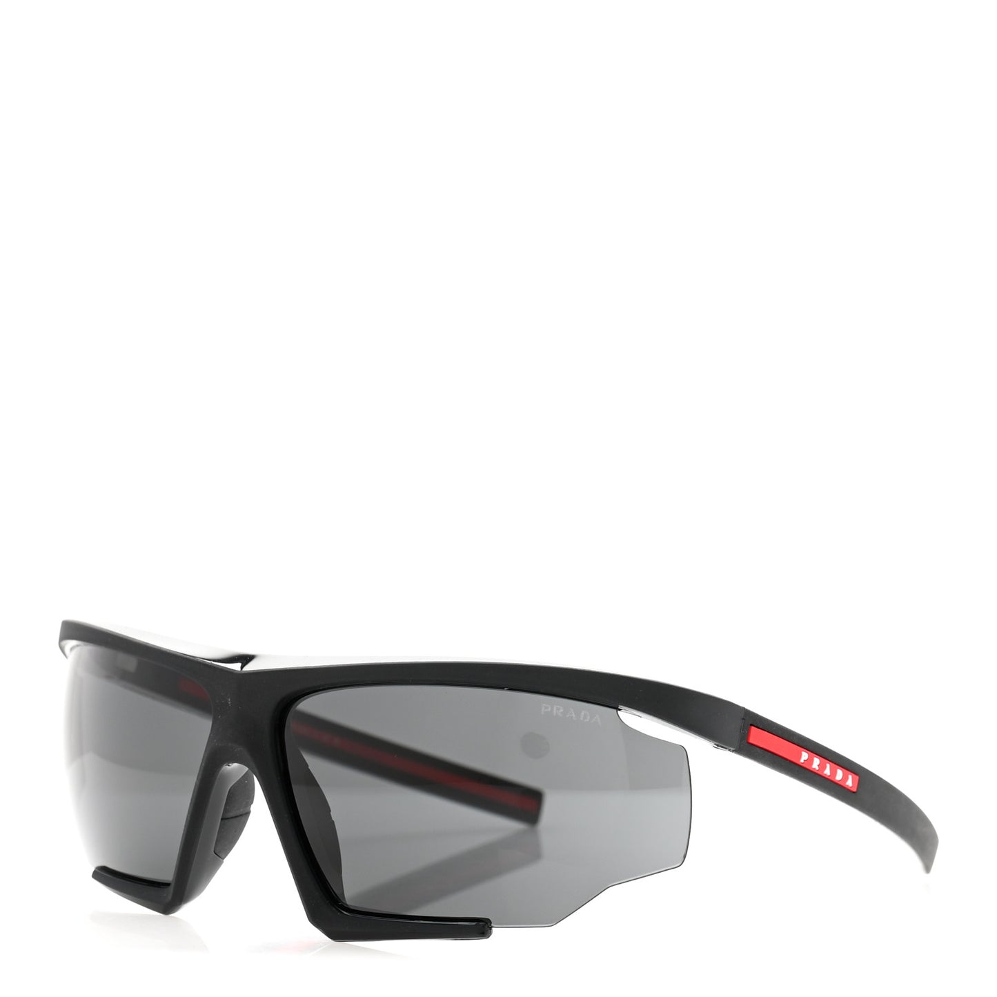 Metal Rubber Linea Rossa Sport Sunglasses SPS 07Y Black