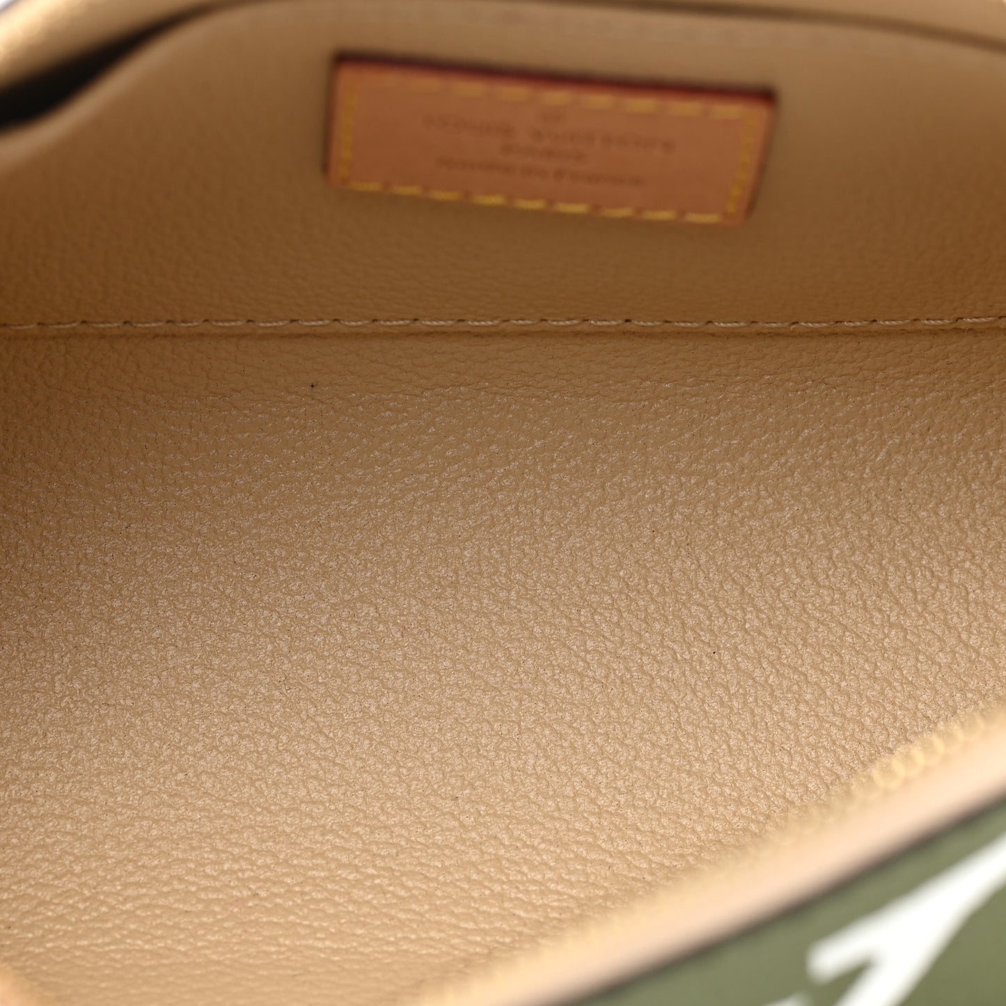 Monogram Giant Cosmetic Pouch Kaki