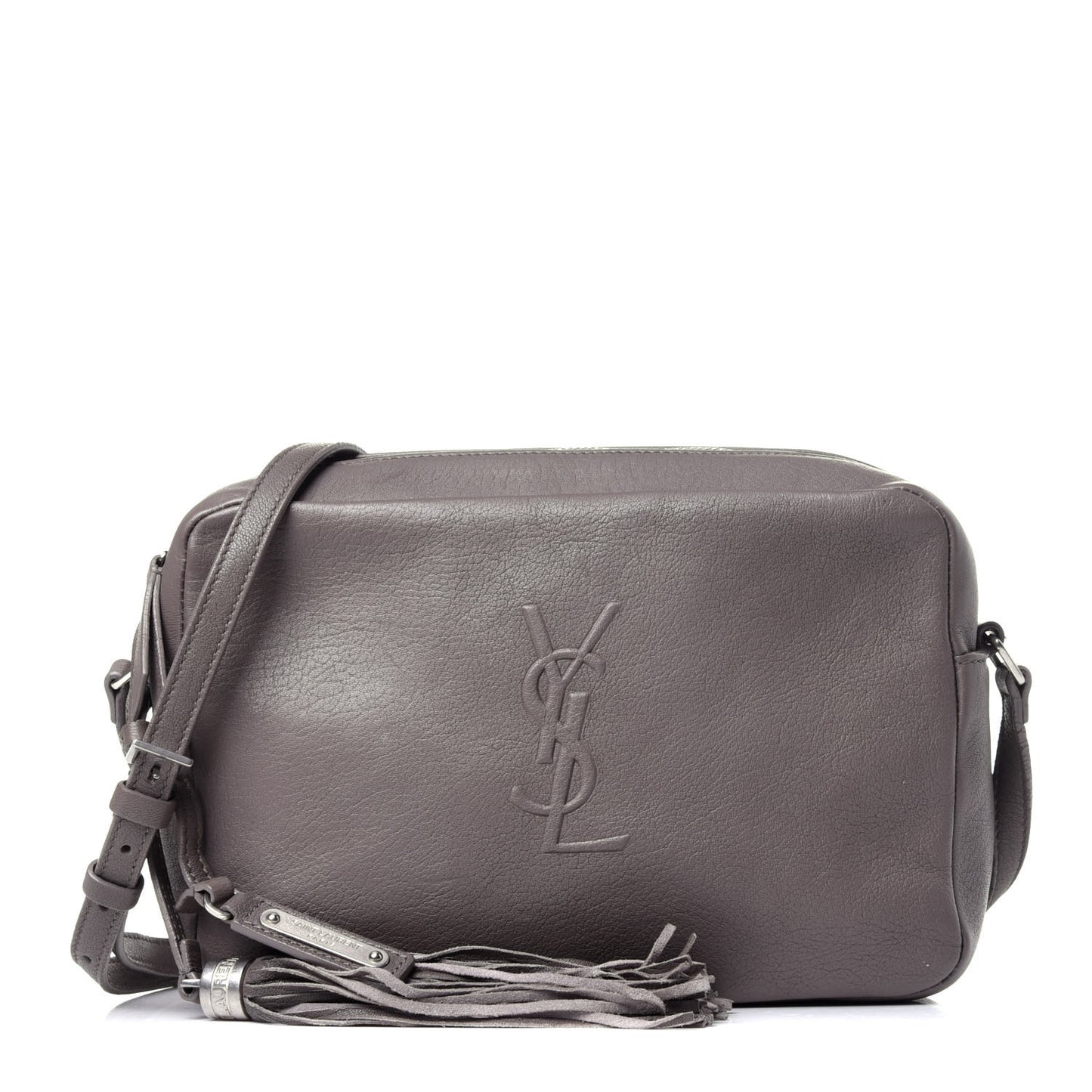 Lambskin Monogram Small Lou Camera Bag Fog