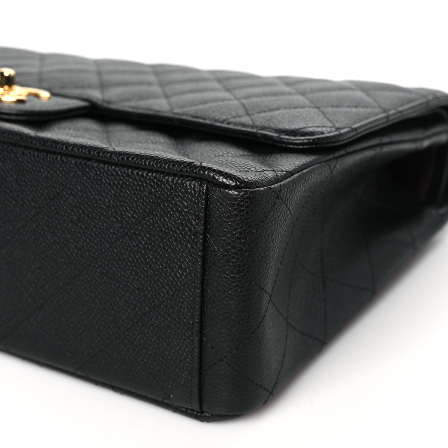 Chanel Caviar Quilted Maxi Double Flap Black 10 of 10