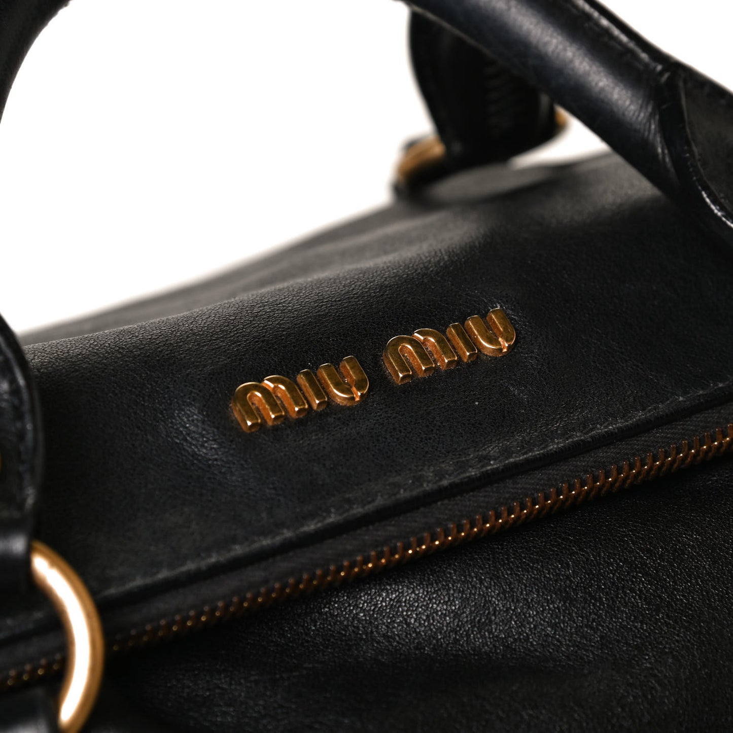 Vitello Lux Bow Tote Black