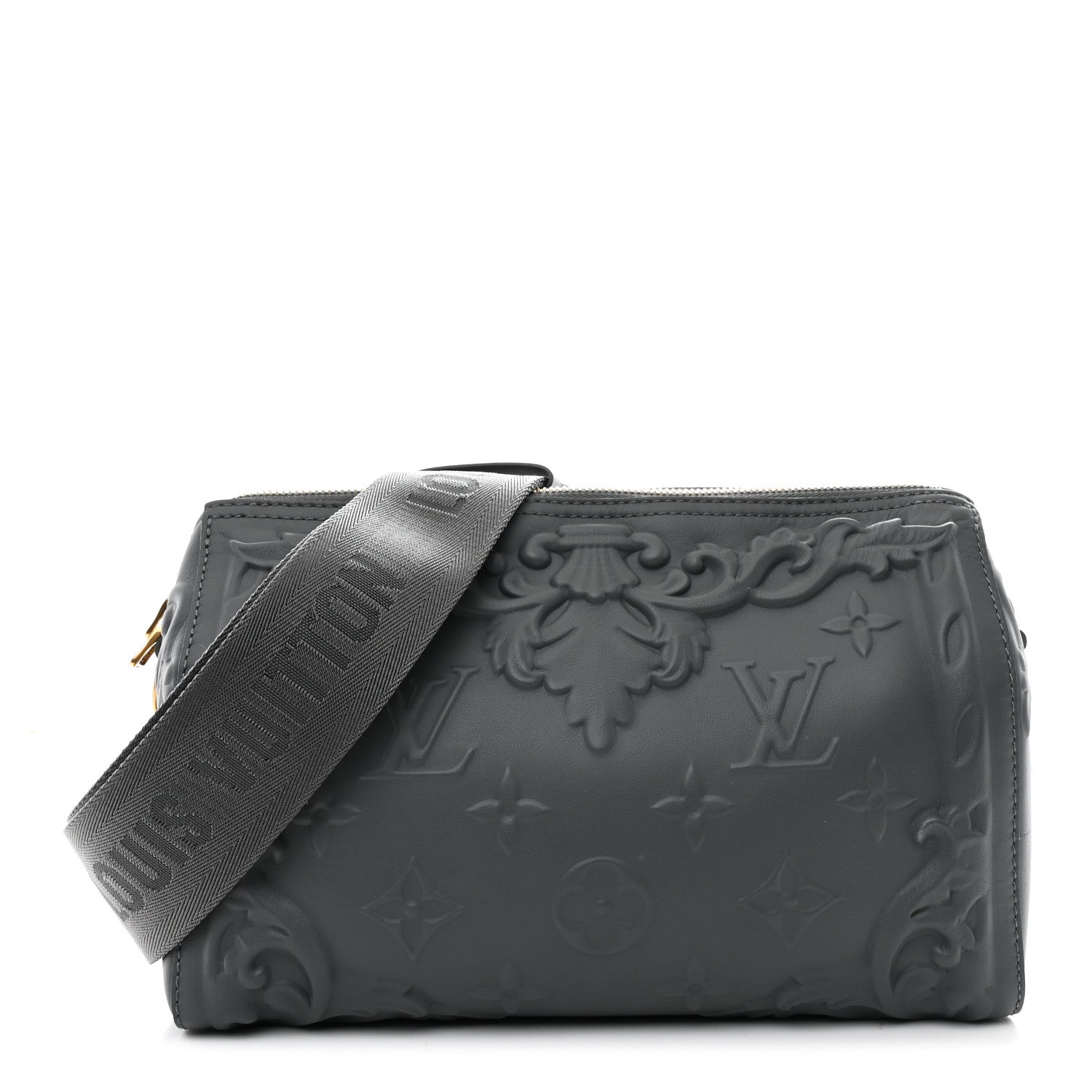 Louis Vuitton グレー ボディバッグ ルイヴィトンディスカバリーバムバッグ PM 43036 グレー メンズ レザー