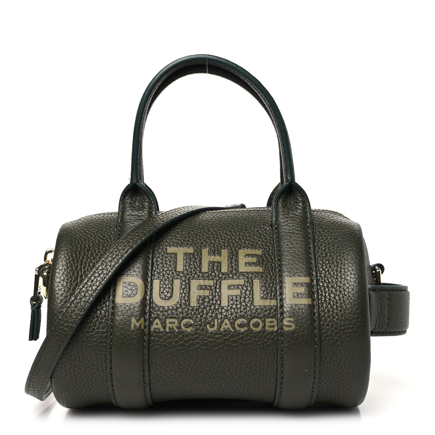 Calfskin The Mini Duffle Bag Forest Green