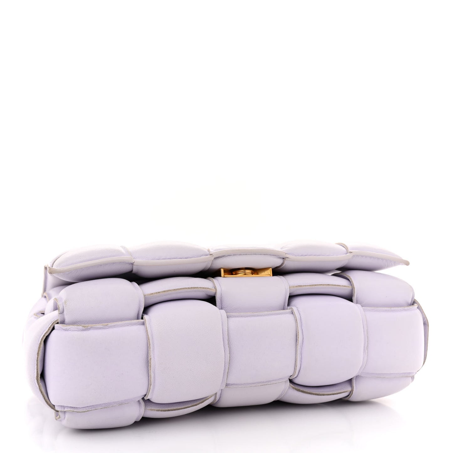 Nappa Maxi Intreccio Padded Cassette Crossbody Bag Mirth Washed