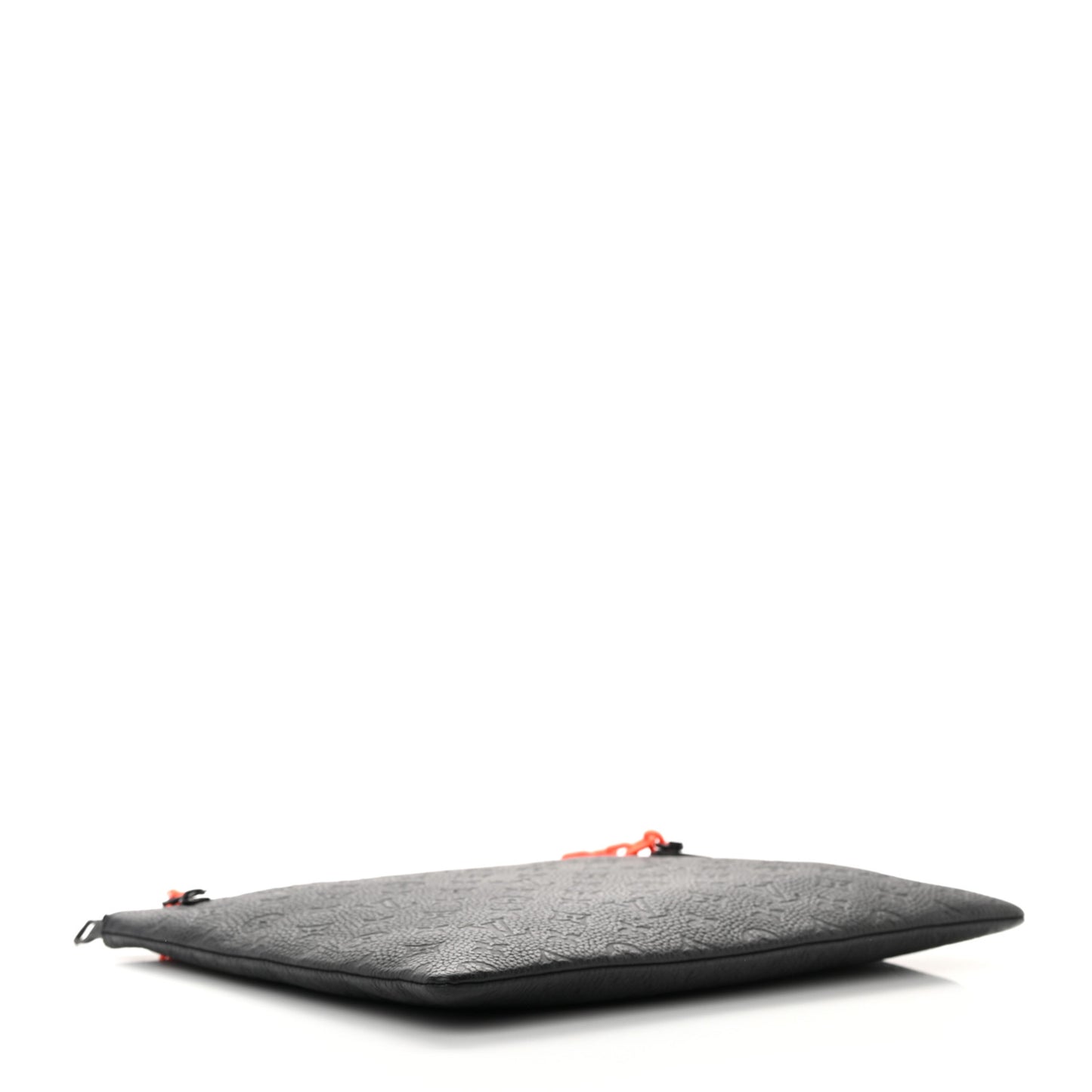 Taurillon Monogram Solar Ray A4 Pouch Black