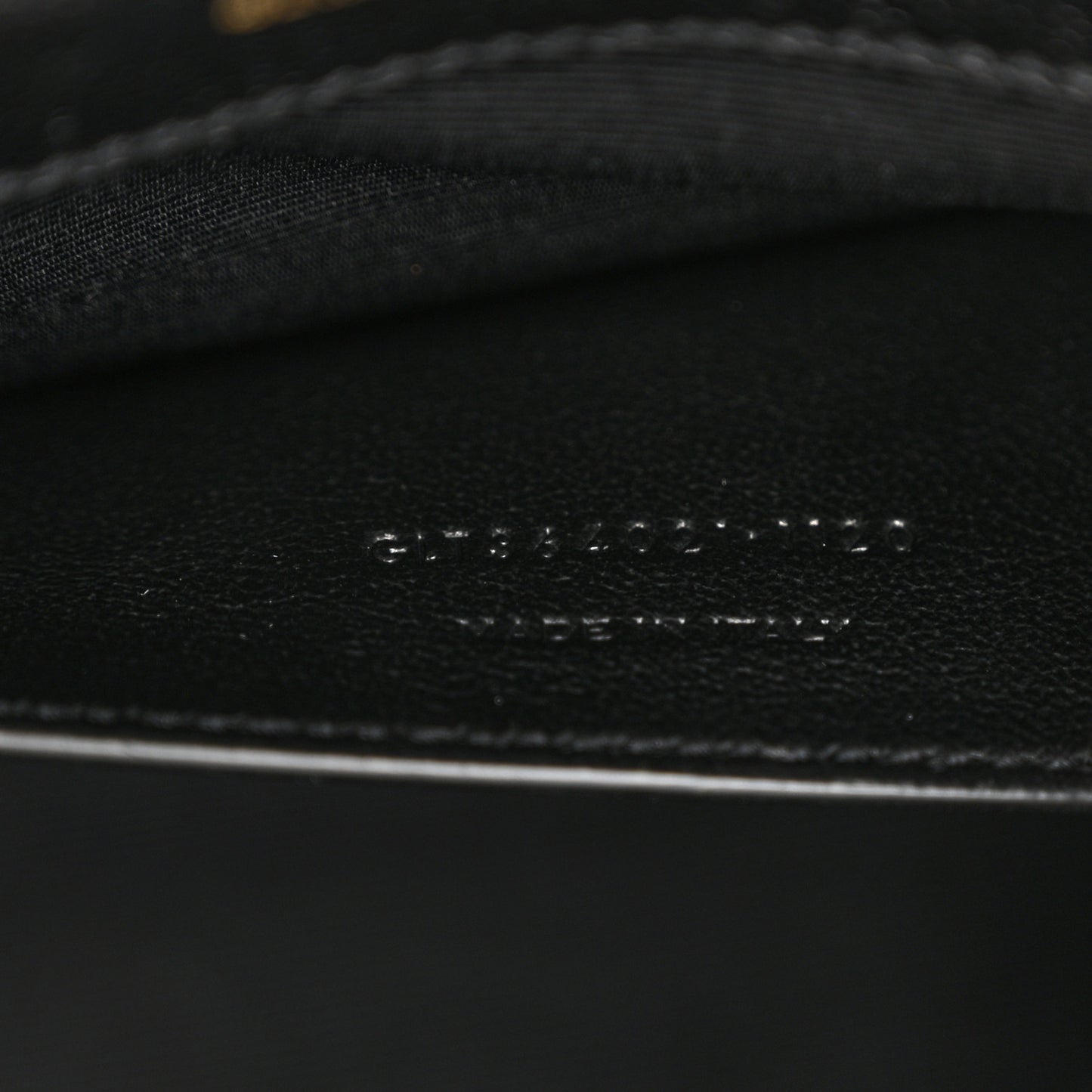 Grain De Poudre Medium Classic Monogram Kate Satchel Black