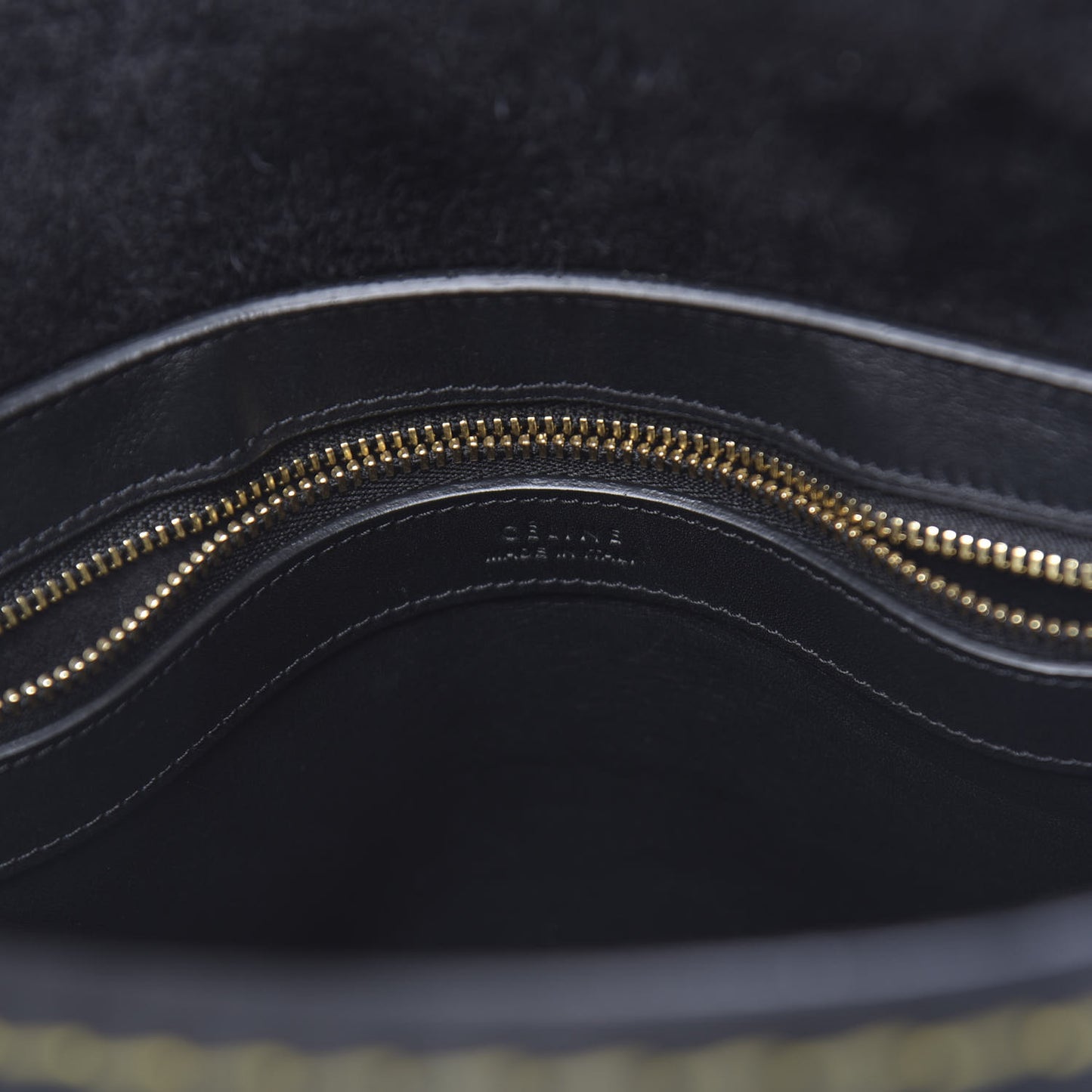 Calfskin Orb Bag Black